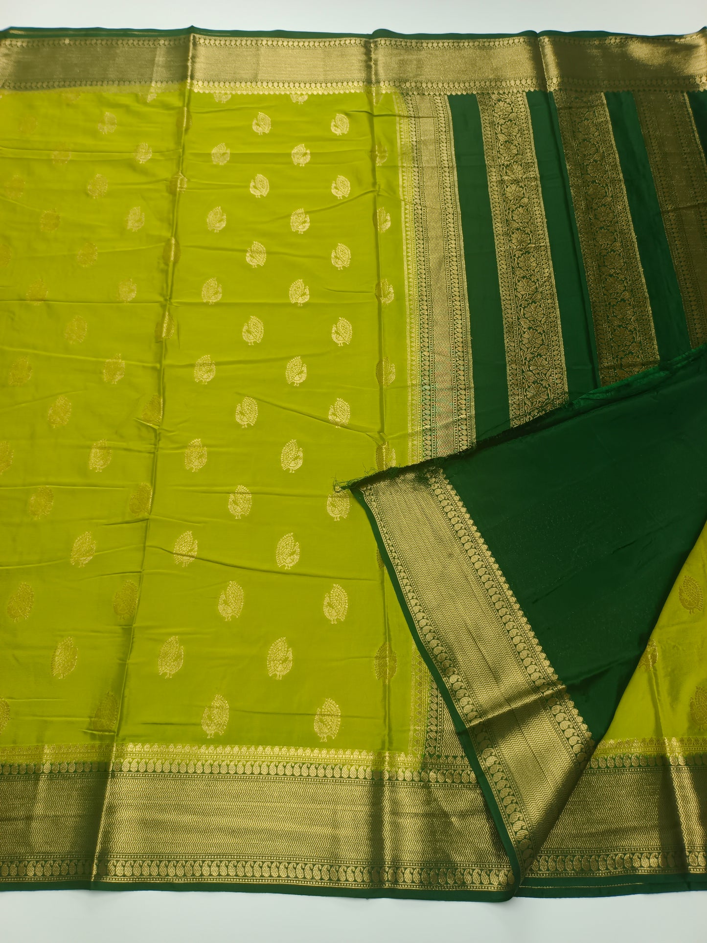 FANCY SEMI CREPE SILK SAREE