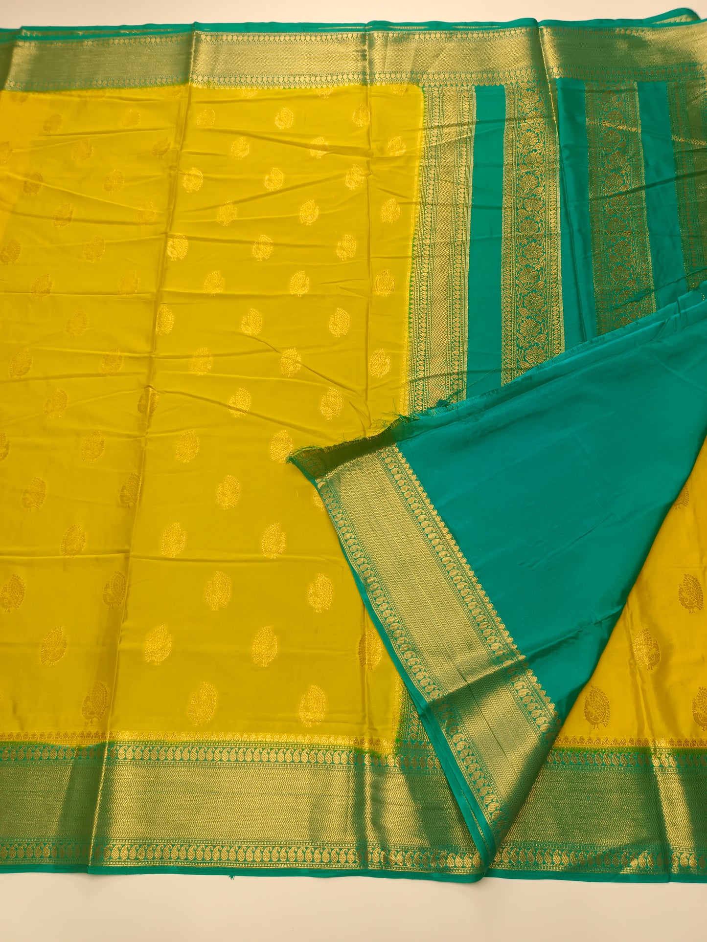 FANCY SEMI CREPE SILK SAREE