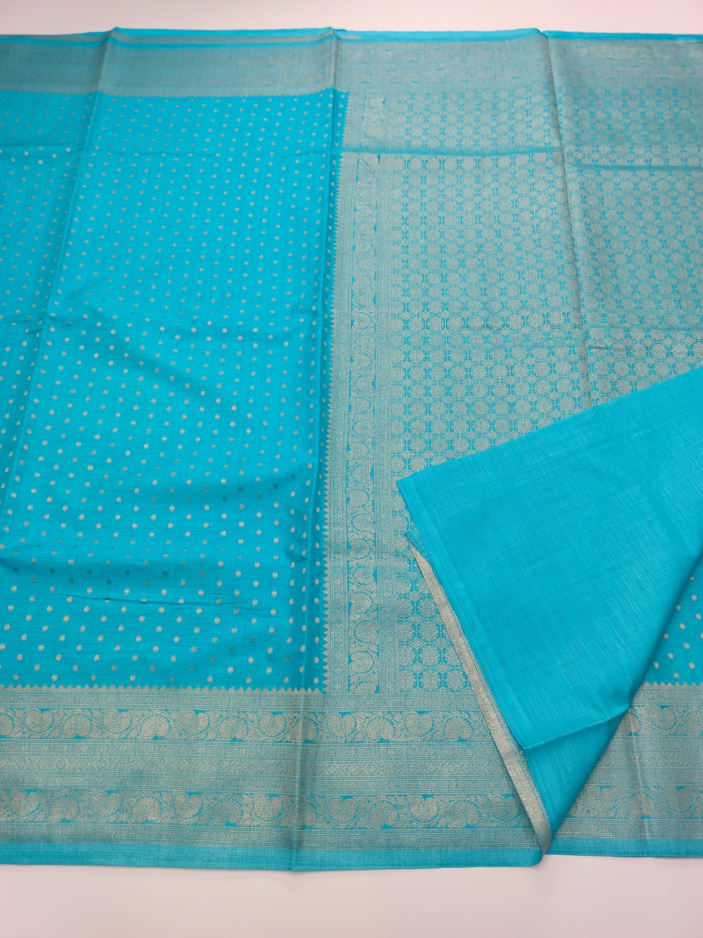 SEMI SOFT BANARASI CREPE SAREE