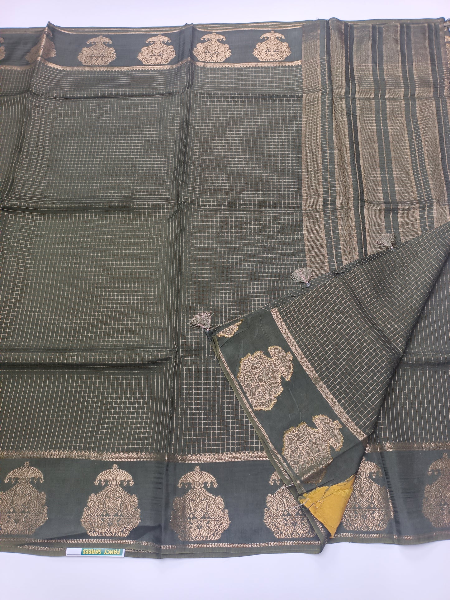 FANCY SEMI CREPE SILK SAREE