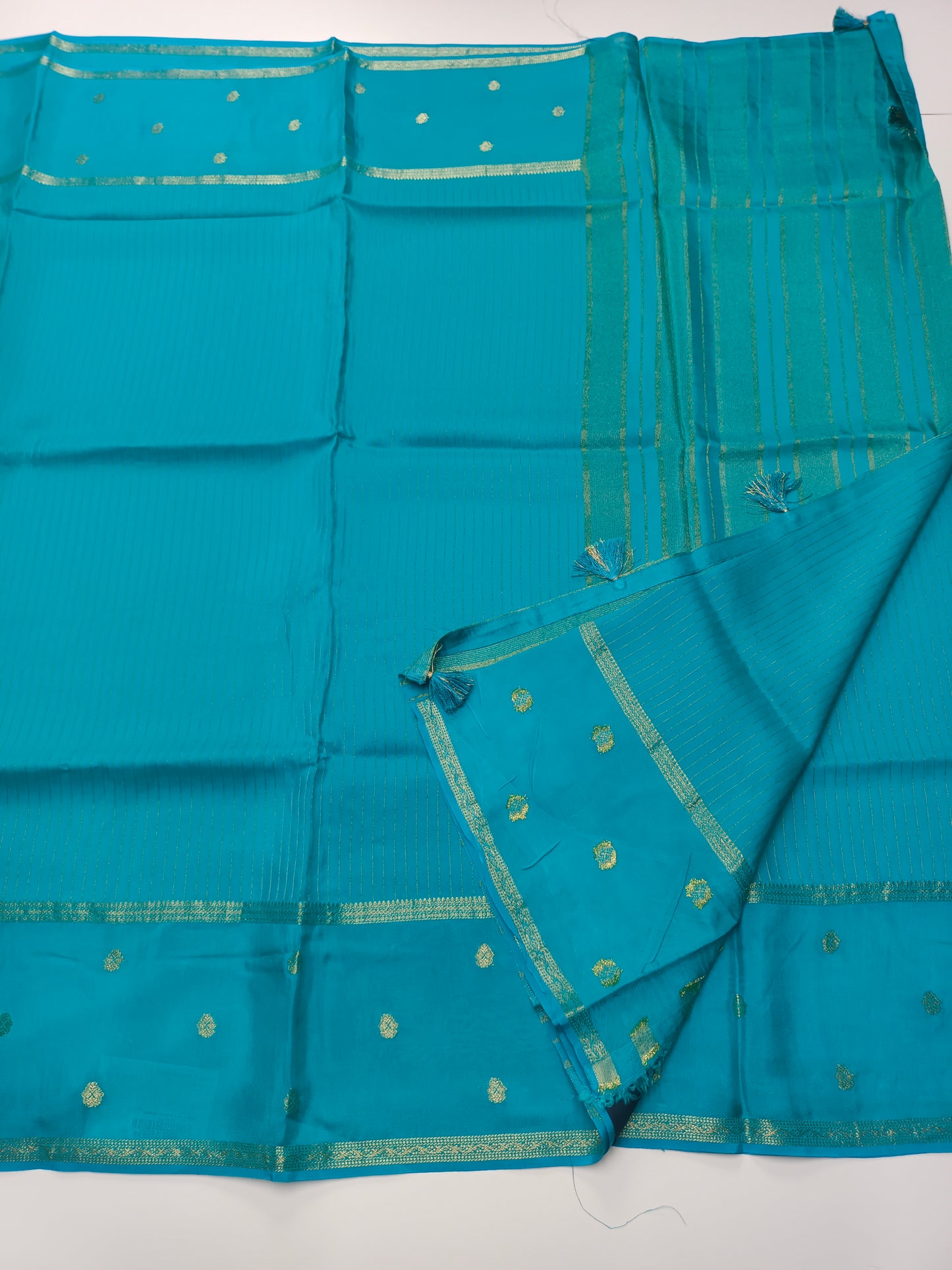 FANCY SEMI CREPE SILK SAREE