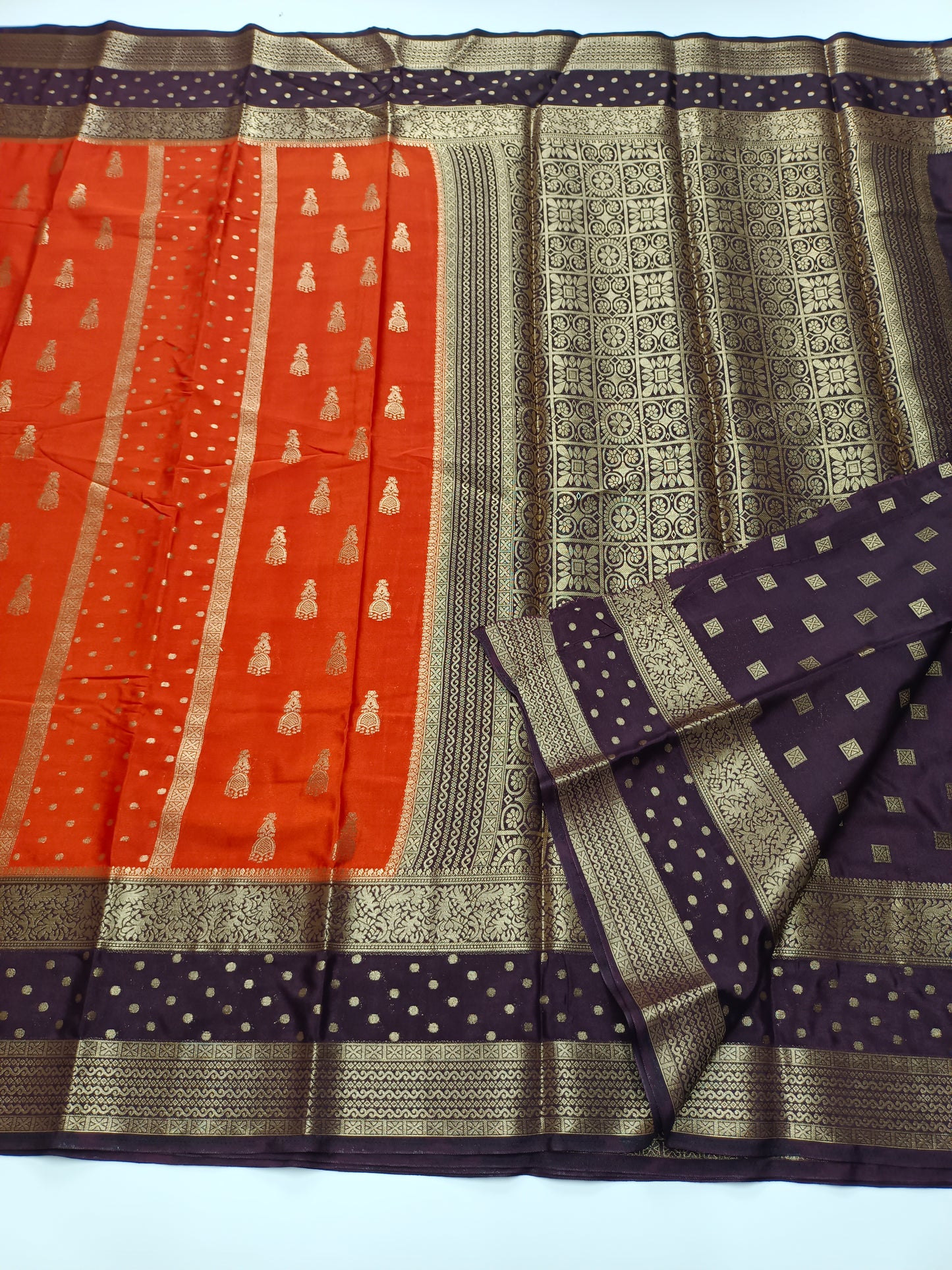 SEMI CREPE SILK SAREE