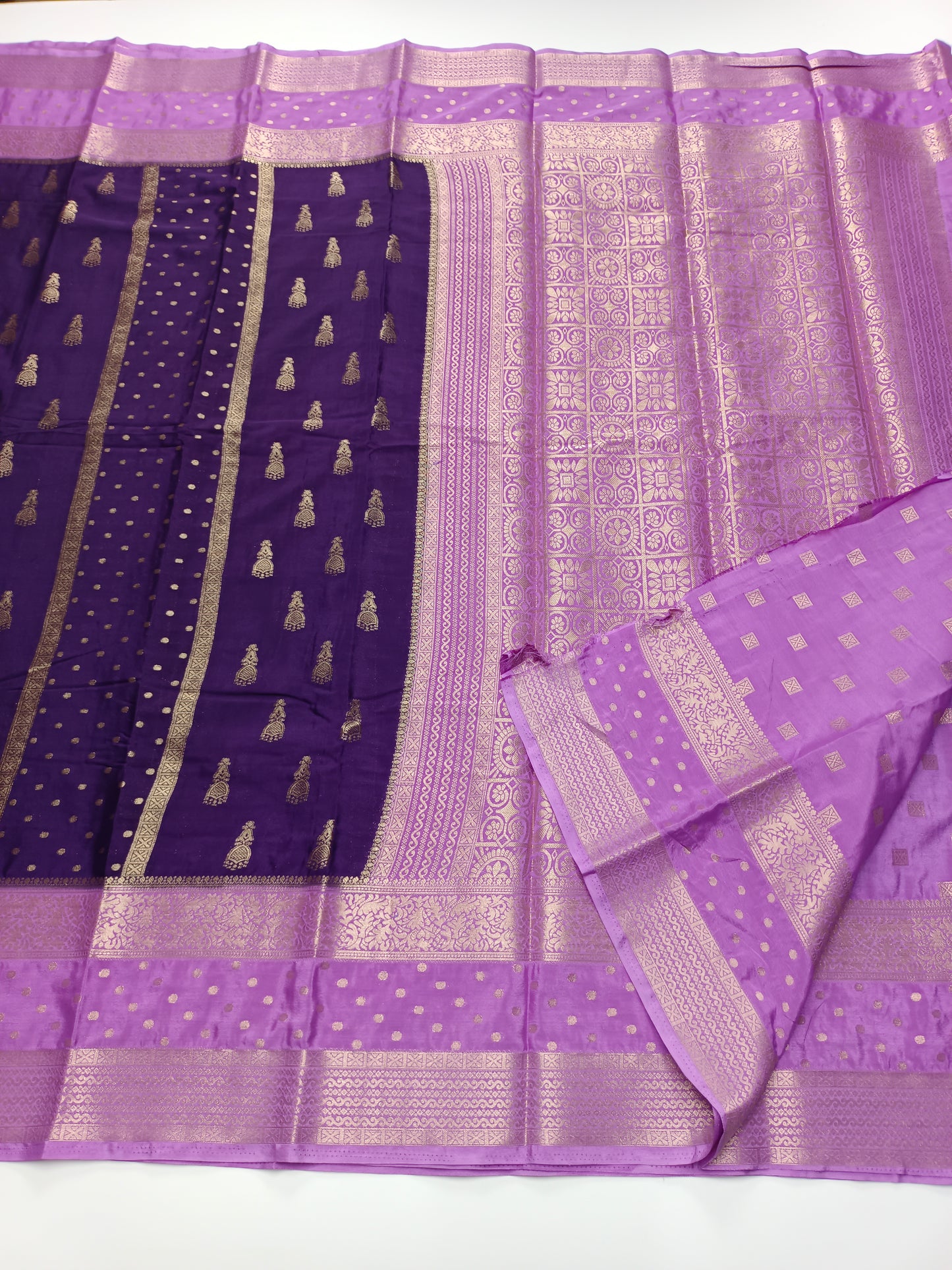 SEMI CREPE SILK SAREE