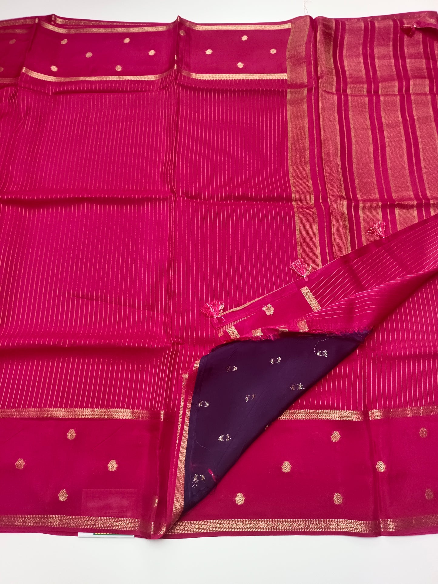 FANCY SEMI CREPE SILK SAREE