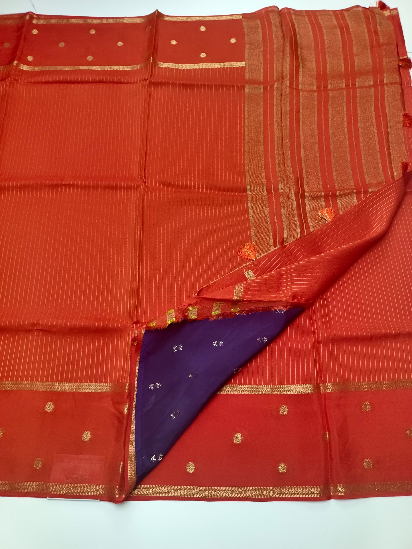 FANCY SEMI CREPE SILK SAREE