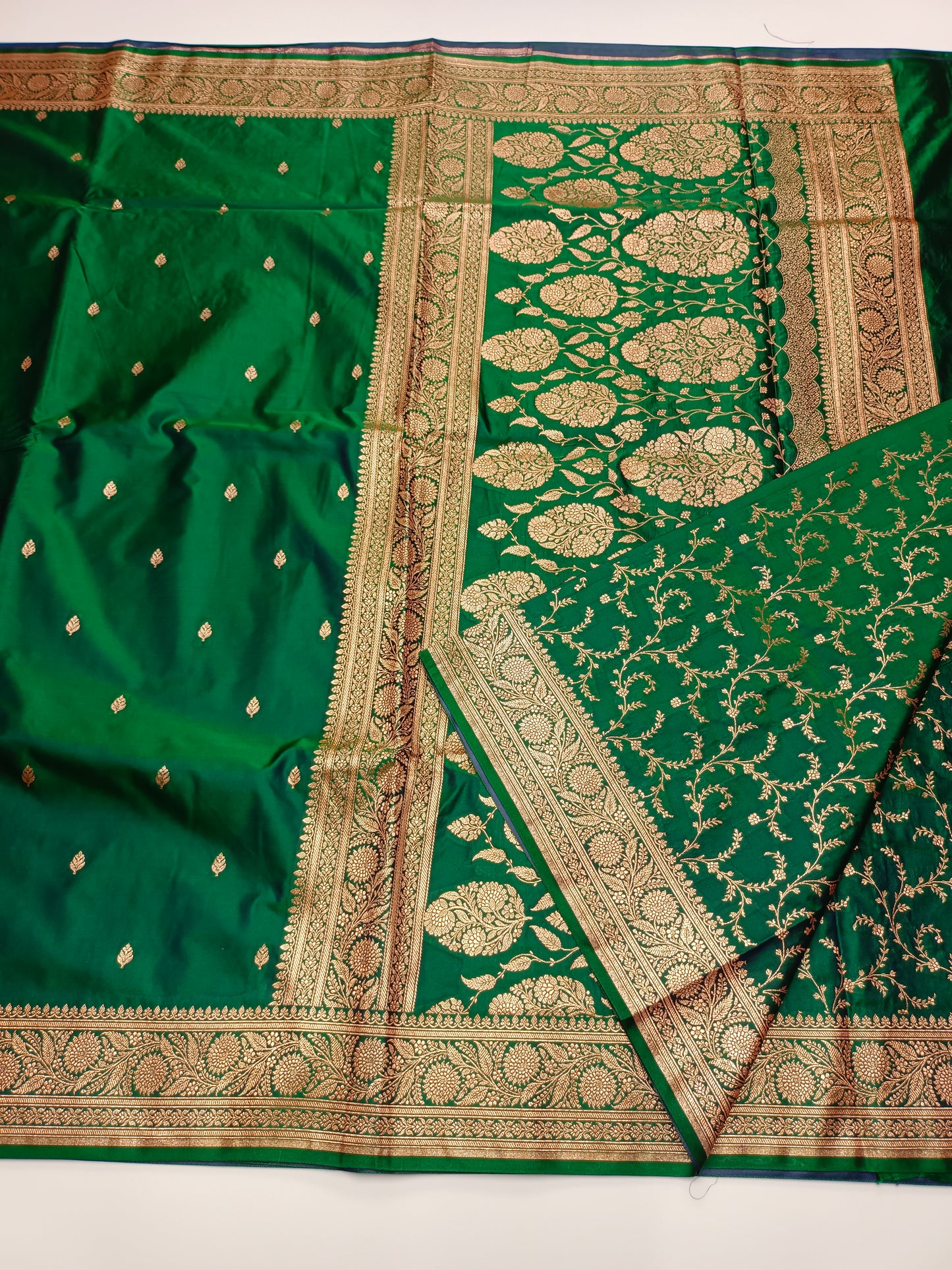 FANCY SATIN BANARASI SAREE (SPECIAL 30% DISCOUNT)