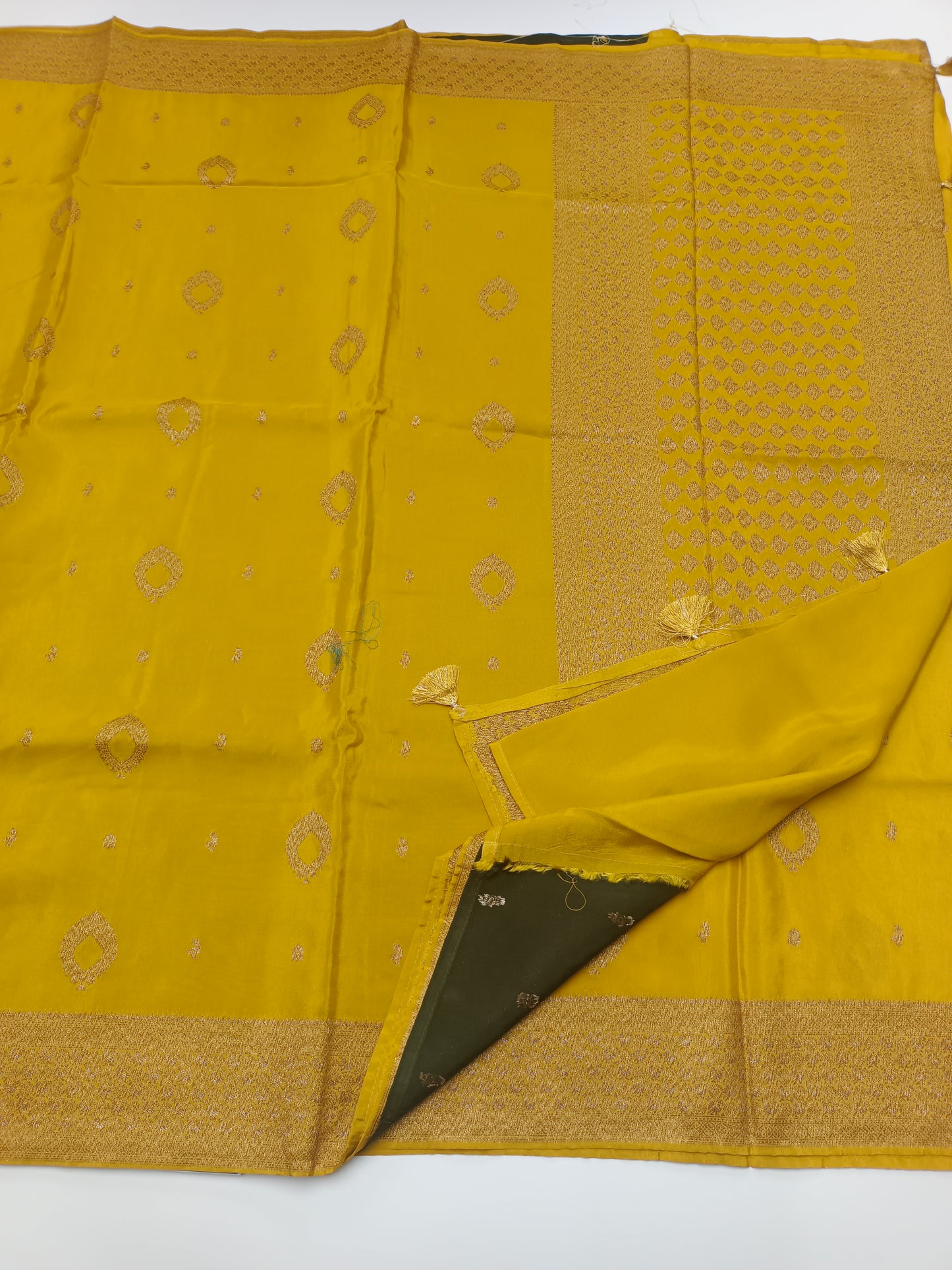 FANCY SEMI CREPE SILK SAREE