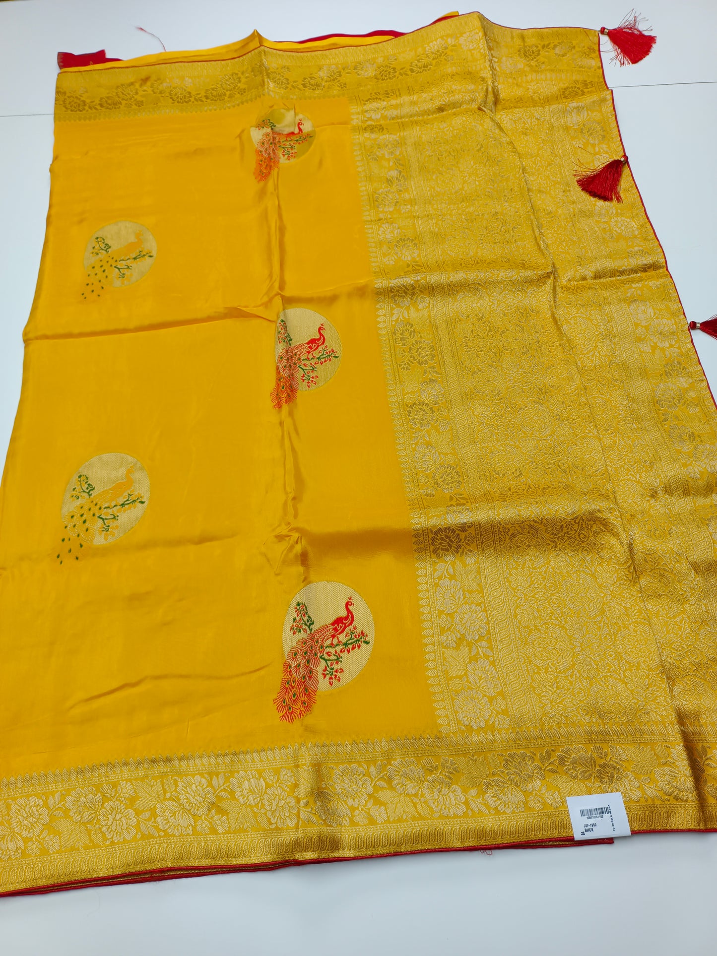 FANCY SEMI DOLA SILK SAREE (SPECIAL 30% DISCOUNT)
