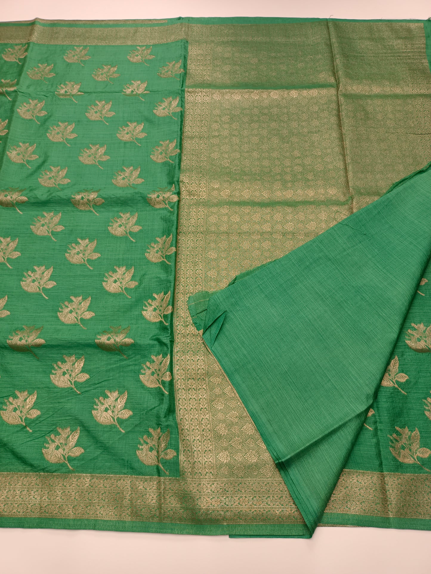 FANCY BAMBOO SILK SAREE (SPECIAL 30% DISCOUNT)