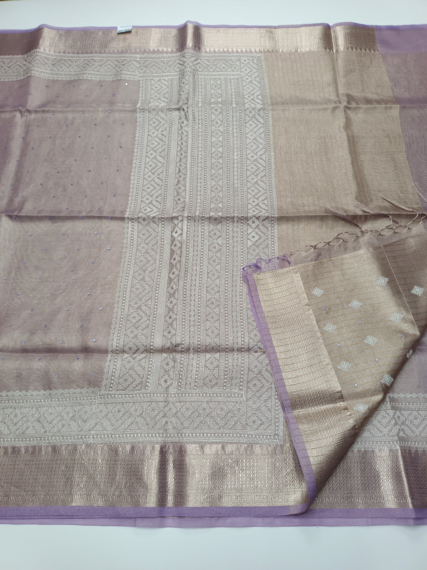 FANCY TISSUE KOTA EMBROIDERY SAREE (SPECIAL 30% DISCOUNT)
