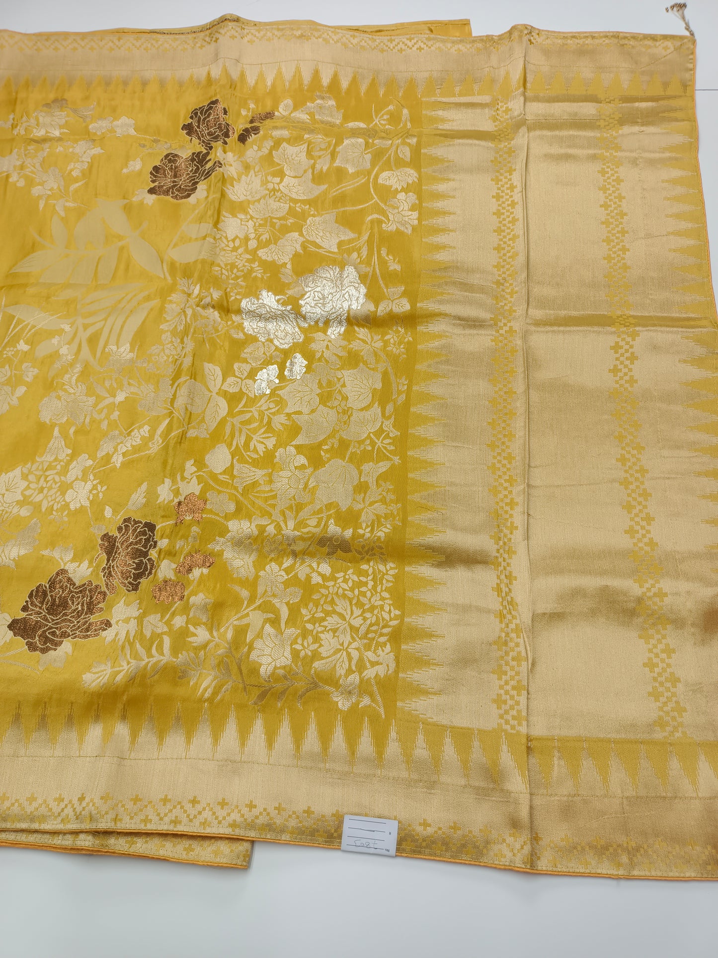 FANCY SEMI DOLA SILK SAREE (SPECIAL 30% DISCOUNT)