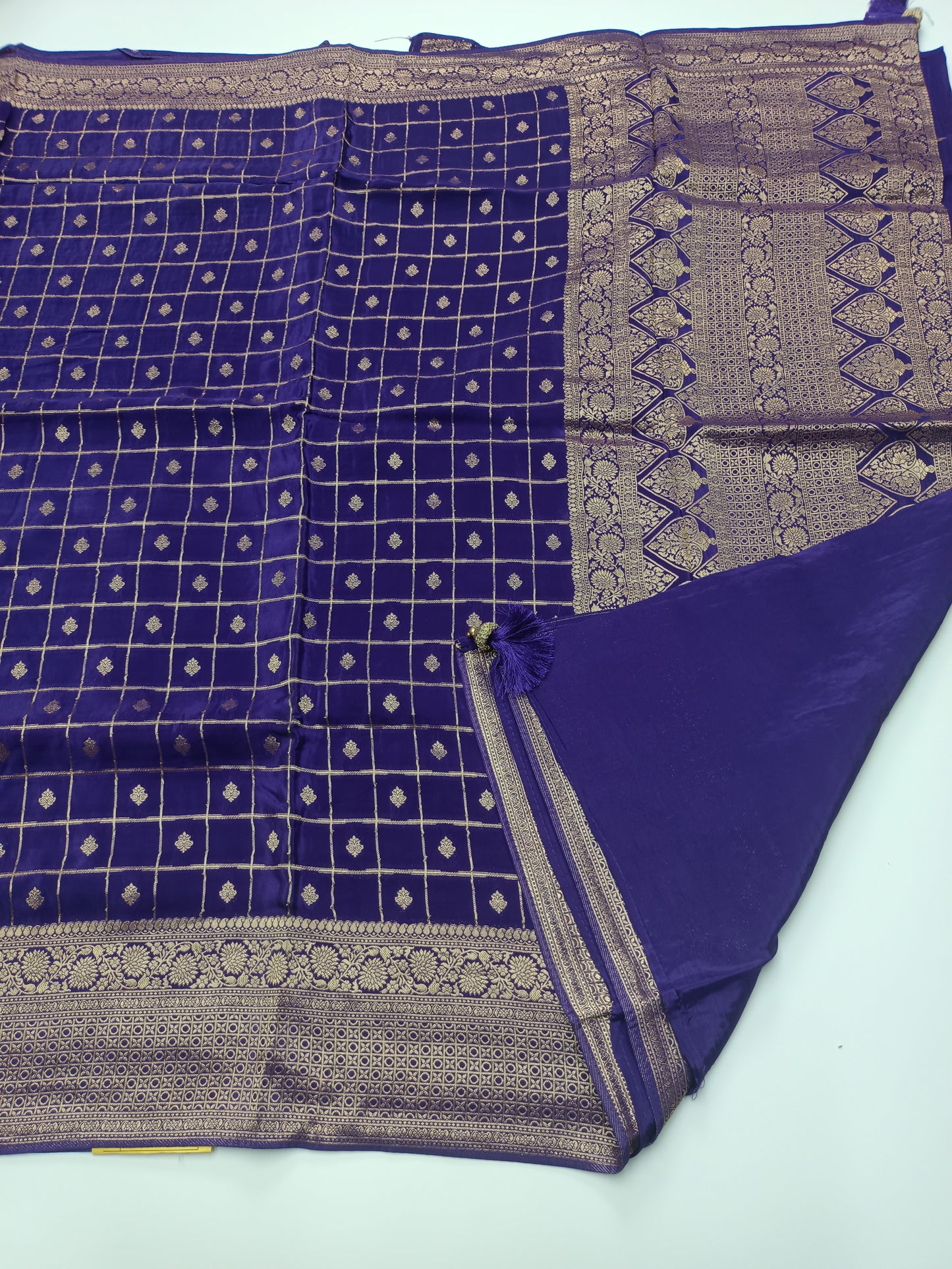 FANCY SEMI DOLA SILK SAREE (SPECIAL 30% DISCOUNT)