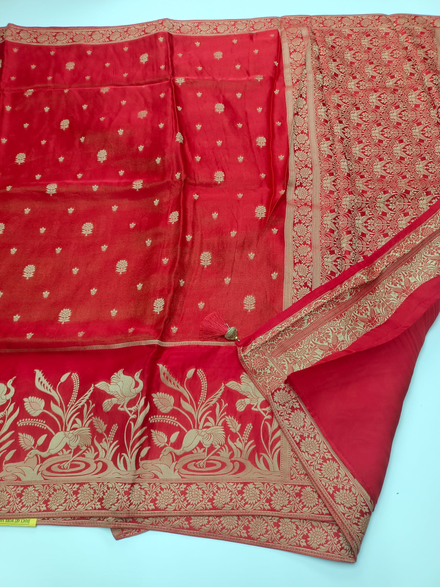 FANCY SEMI DOLA SILK SAREE (SPECIAL 30% DISCOUNT)