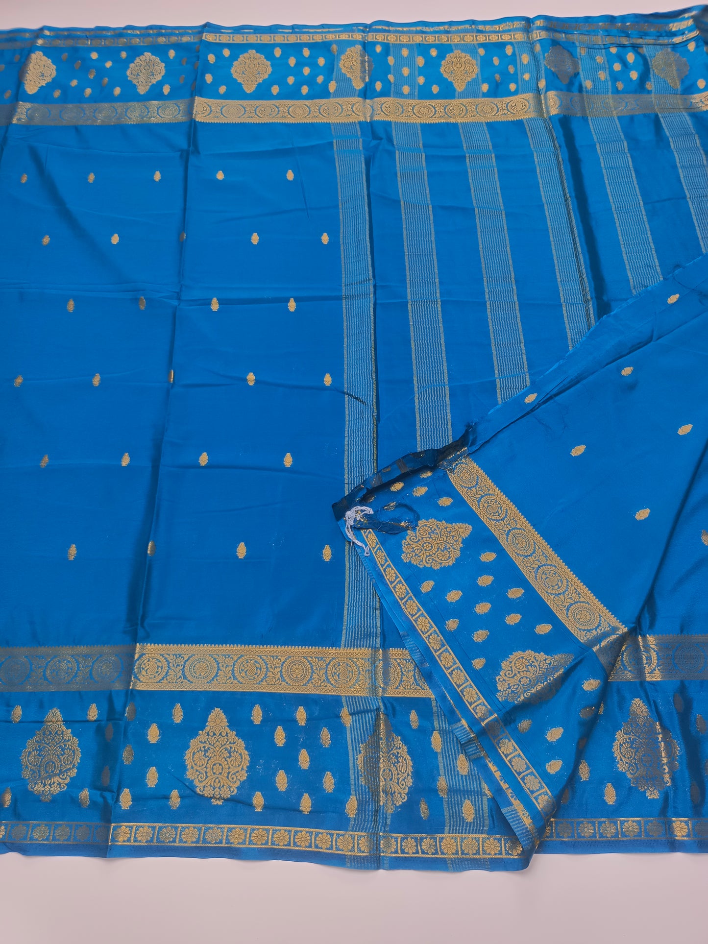 SEMI CREPE SILK SAREE