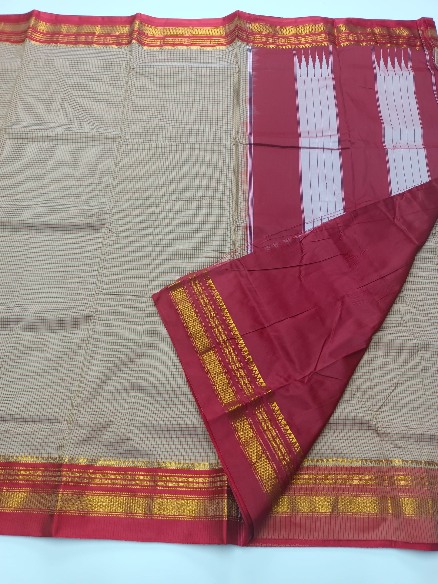 FANCY ILKAL COTTON SAREE