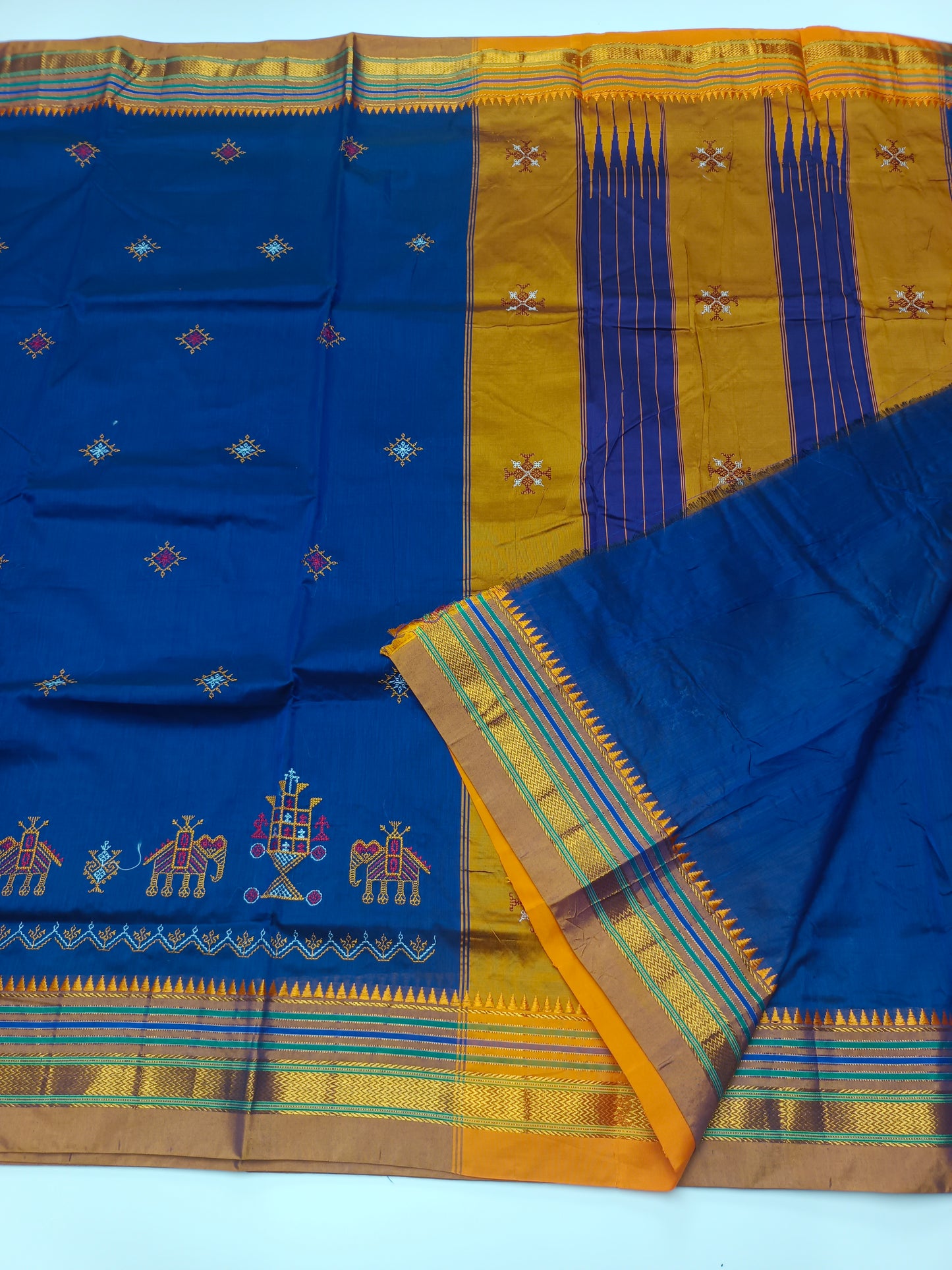 FANCY ILKAL COTTON SAREE