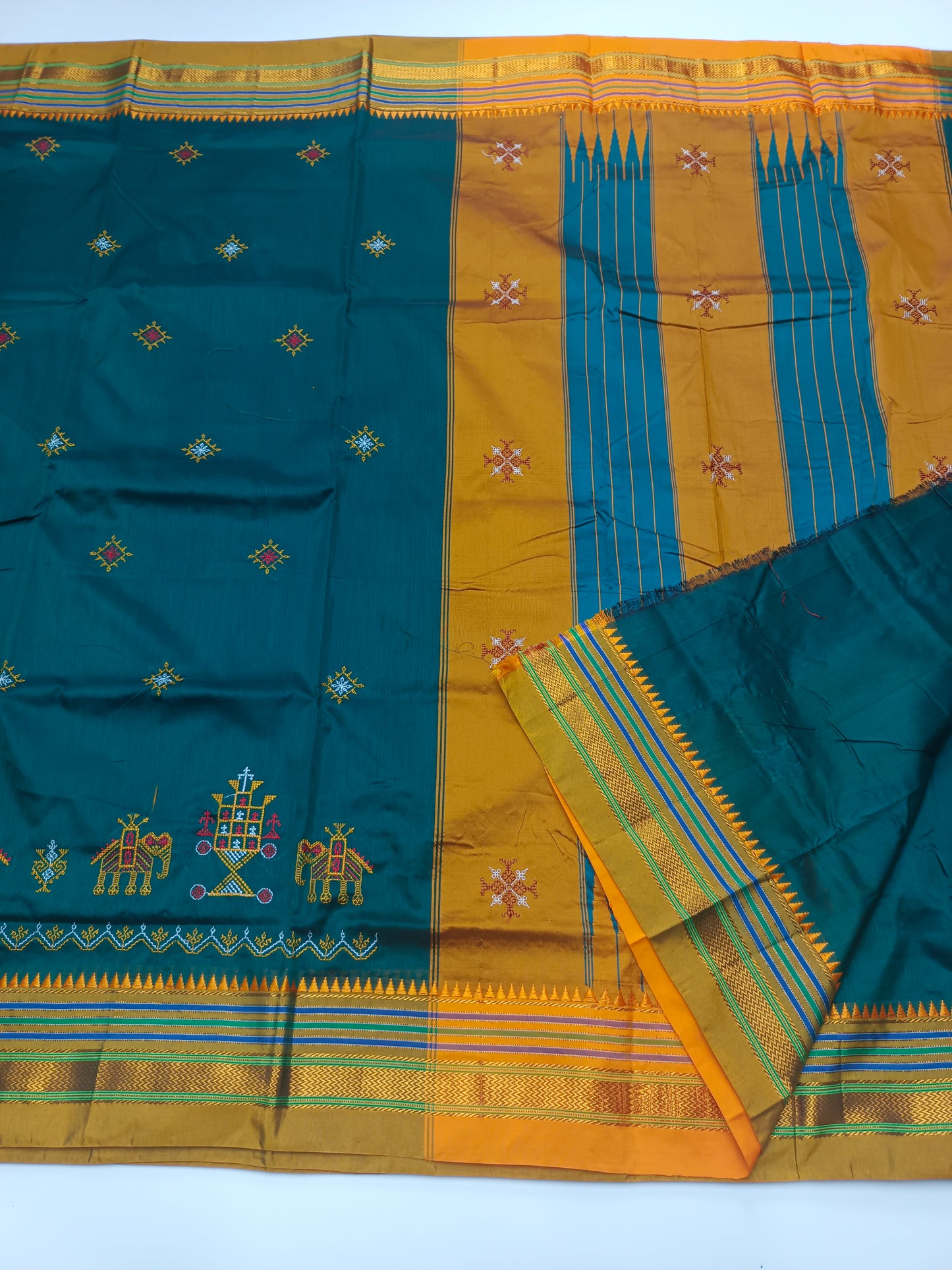 FANCY ILKAL COTTON SAREE
