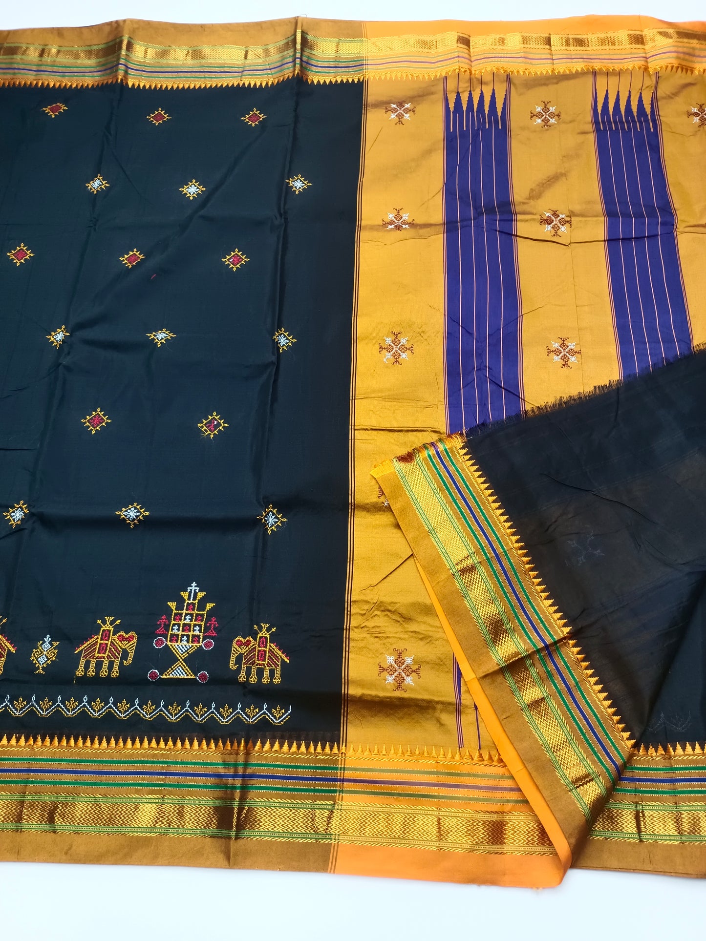 FANCY ILKAL COTTON SAREE