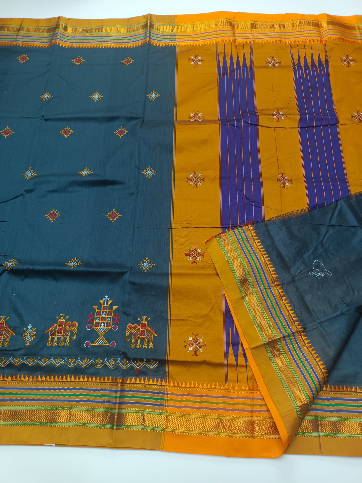 FANCY ILKAL COTTON SAREE