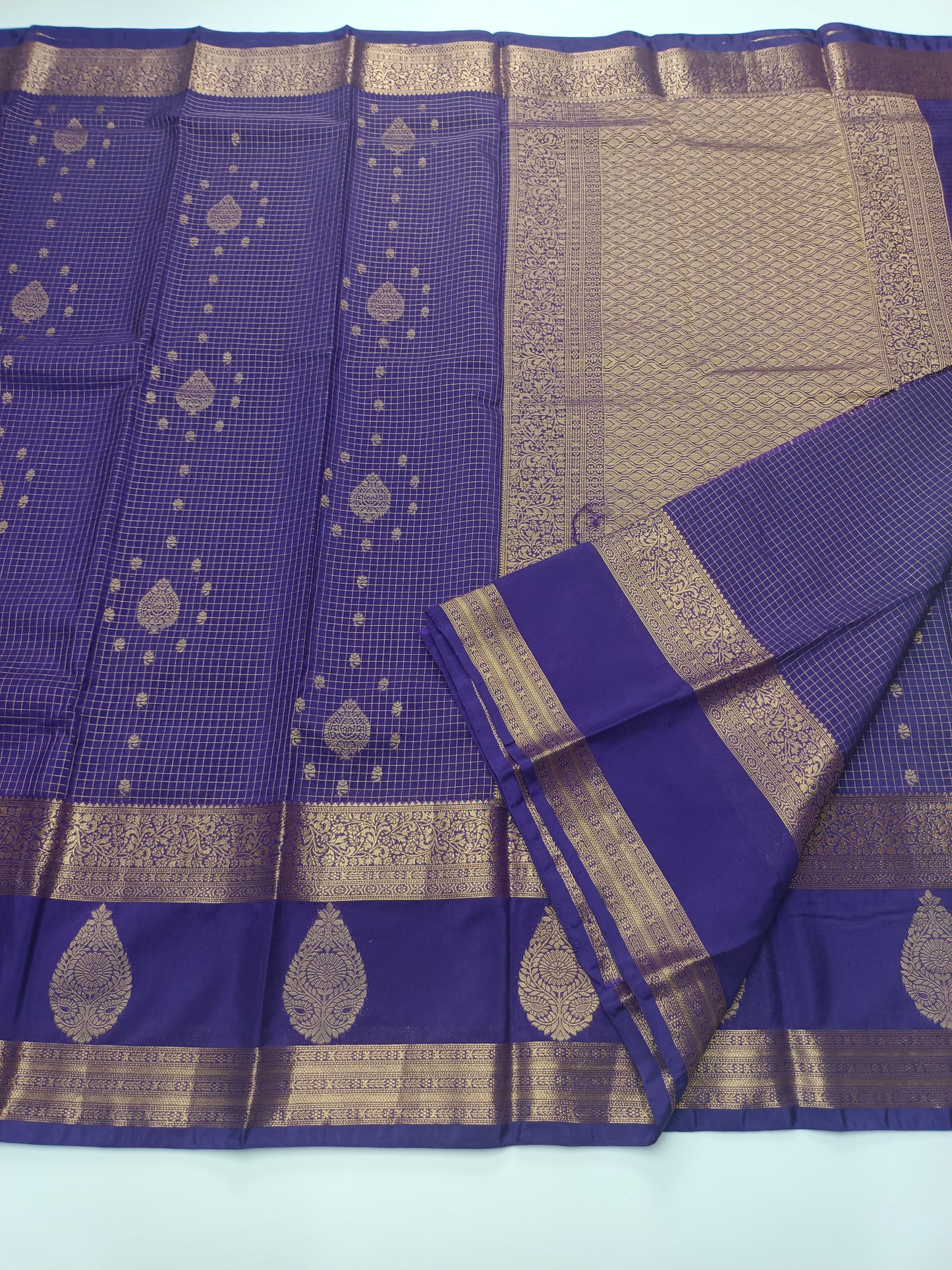 FANCY SEMI CREPE SILK SAREE