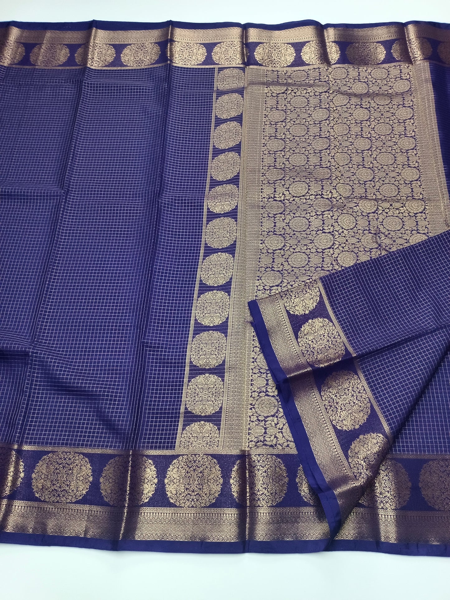 FANCY SEMI CREPE SILK SAREE