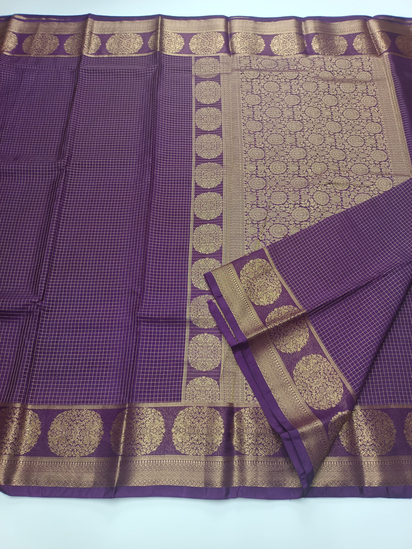 FANCY SEMI CREPE SILK SAREE