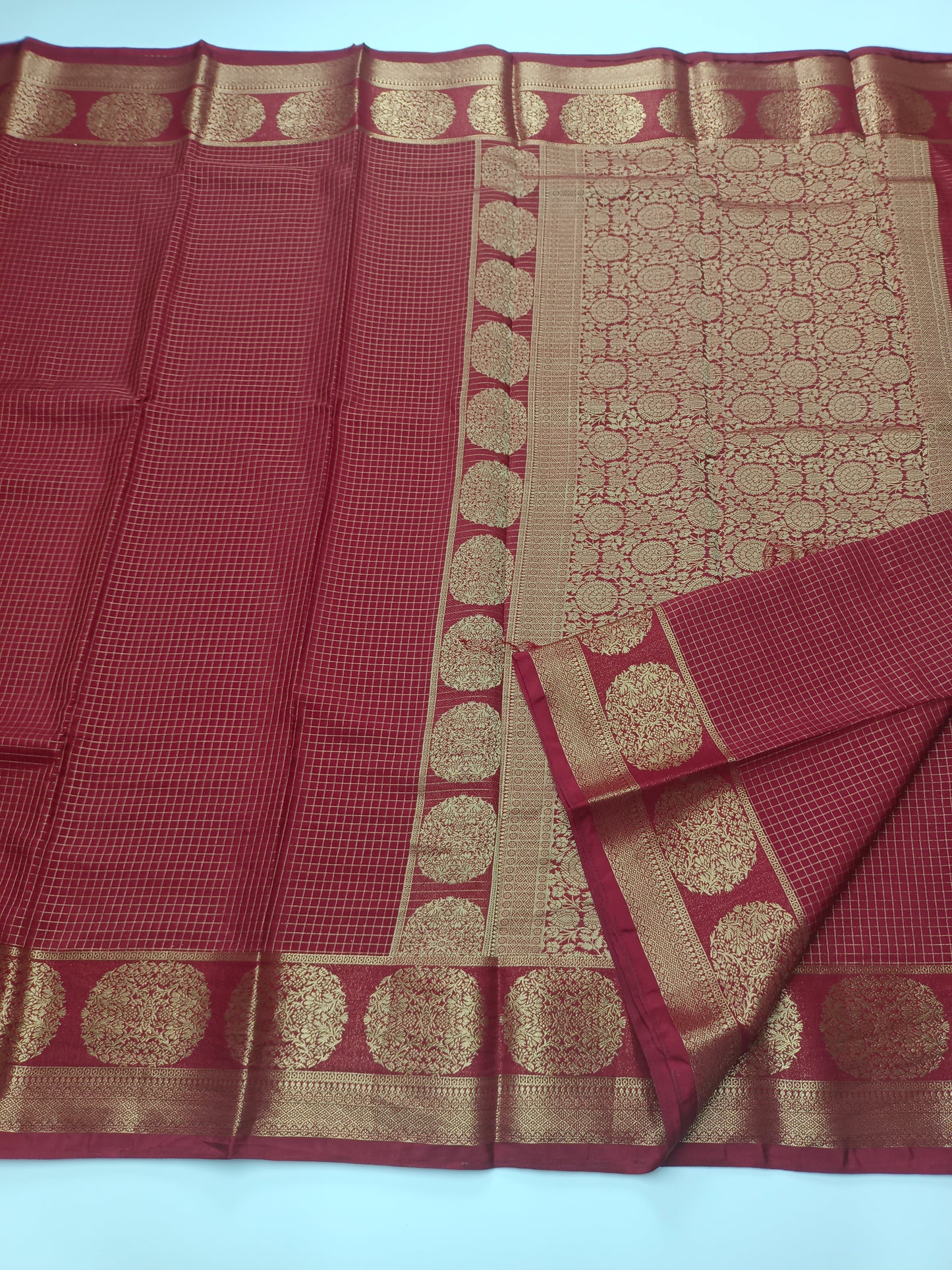 FANCY SEMI CREPE SILK SAREE