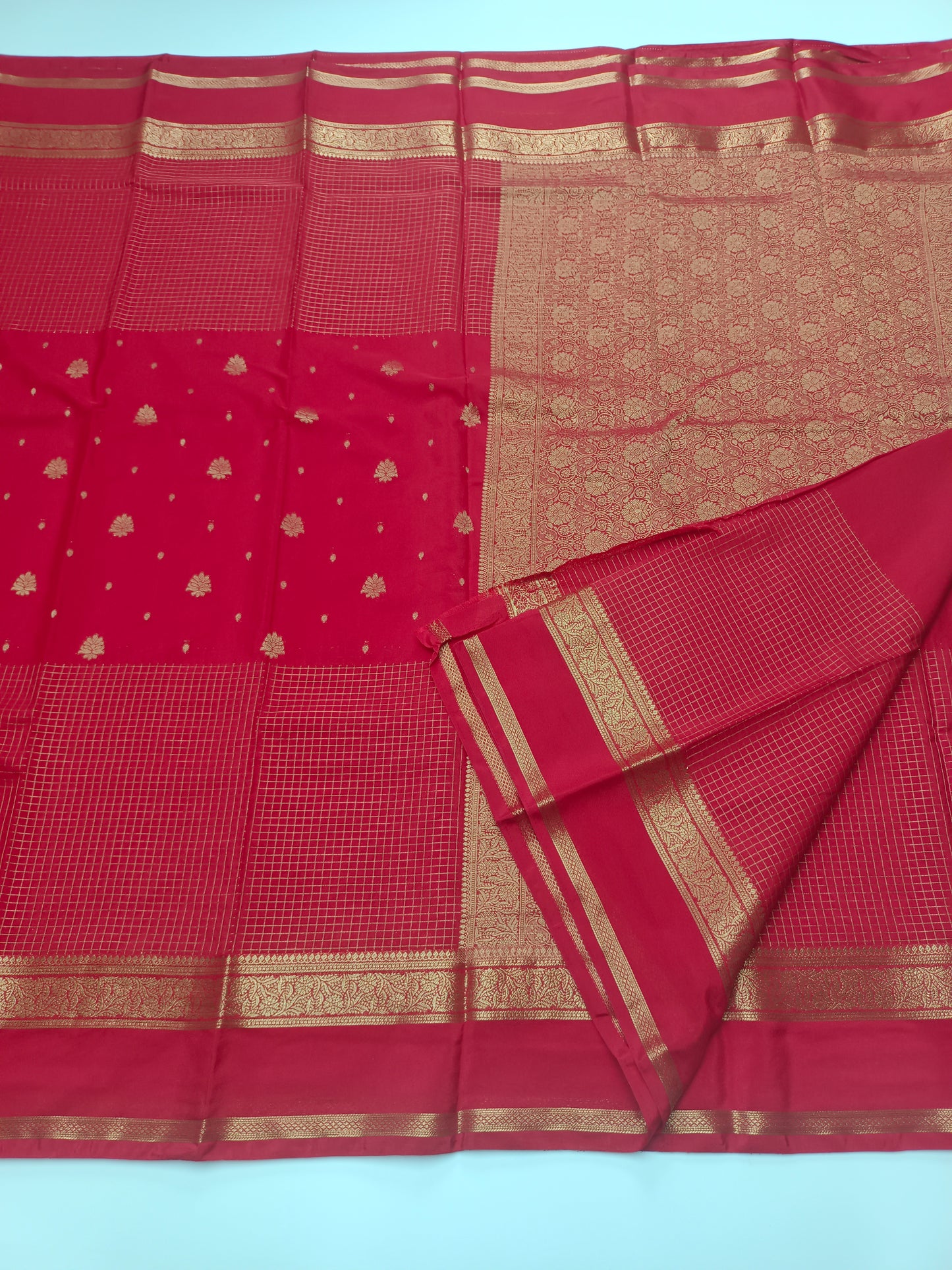 FANCY SEMI CREPE SILK SAREE