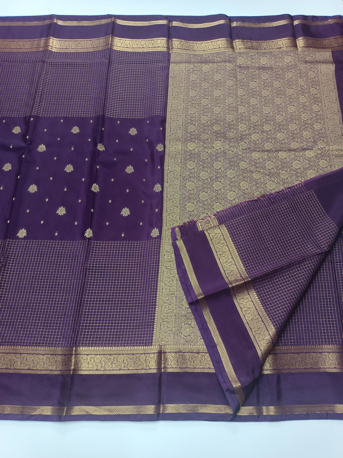 FANCY SEMI CREPE SILK SAREE