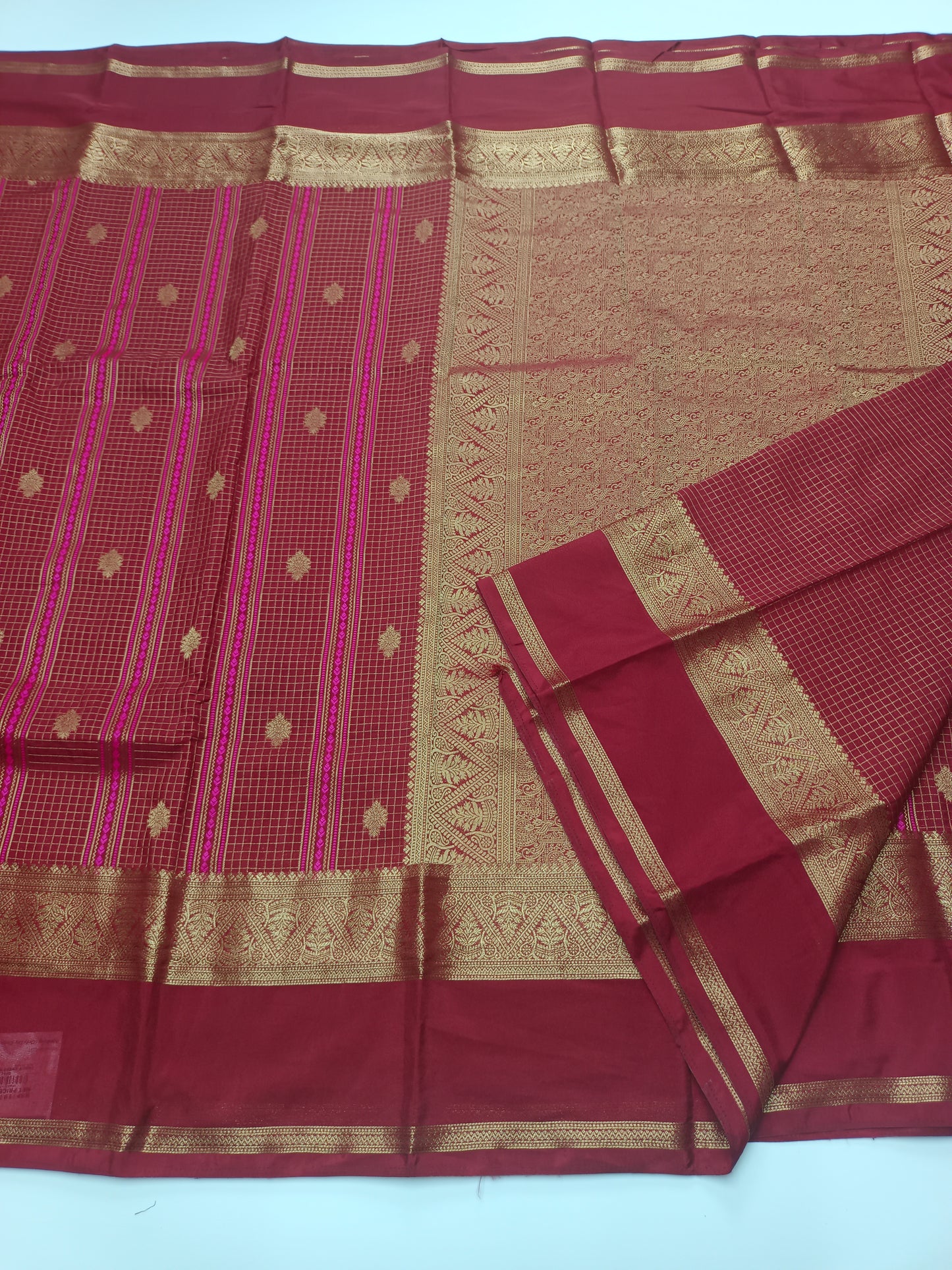 FANCY SEMI CREPE SILK SAREE