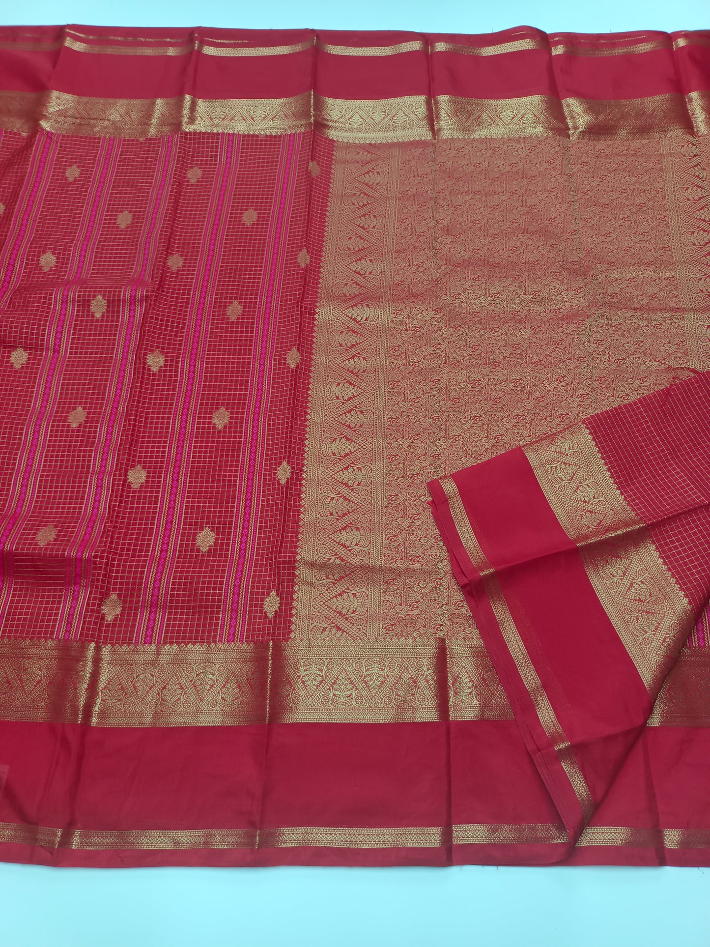 FANCY SEMI CREPE SILK SAREE