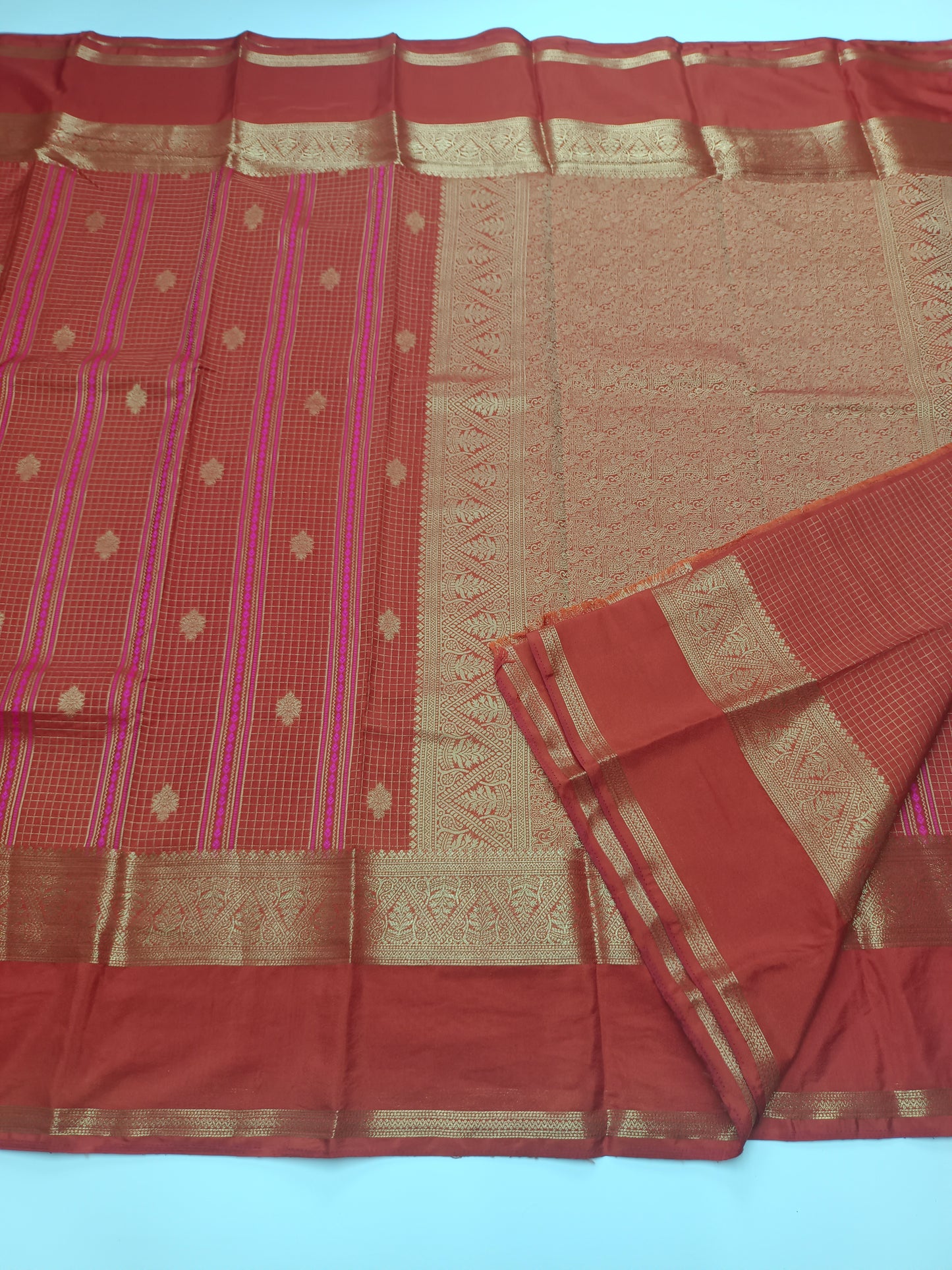 FANCY SEMI CREPE SILK SAREE