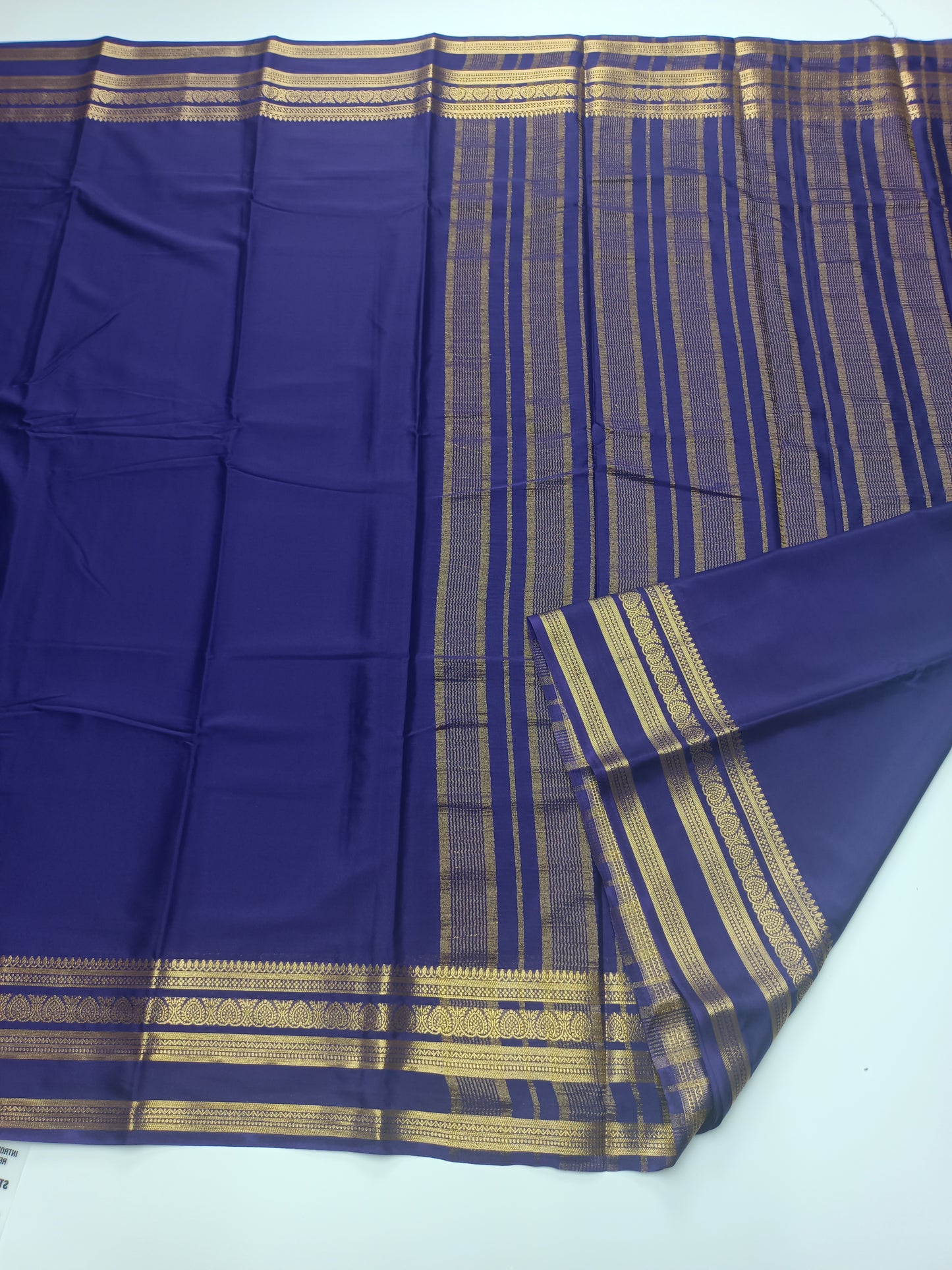SEMI CREPE SILK SAREE (STAIN PROOF )