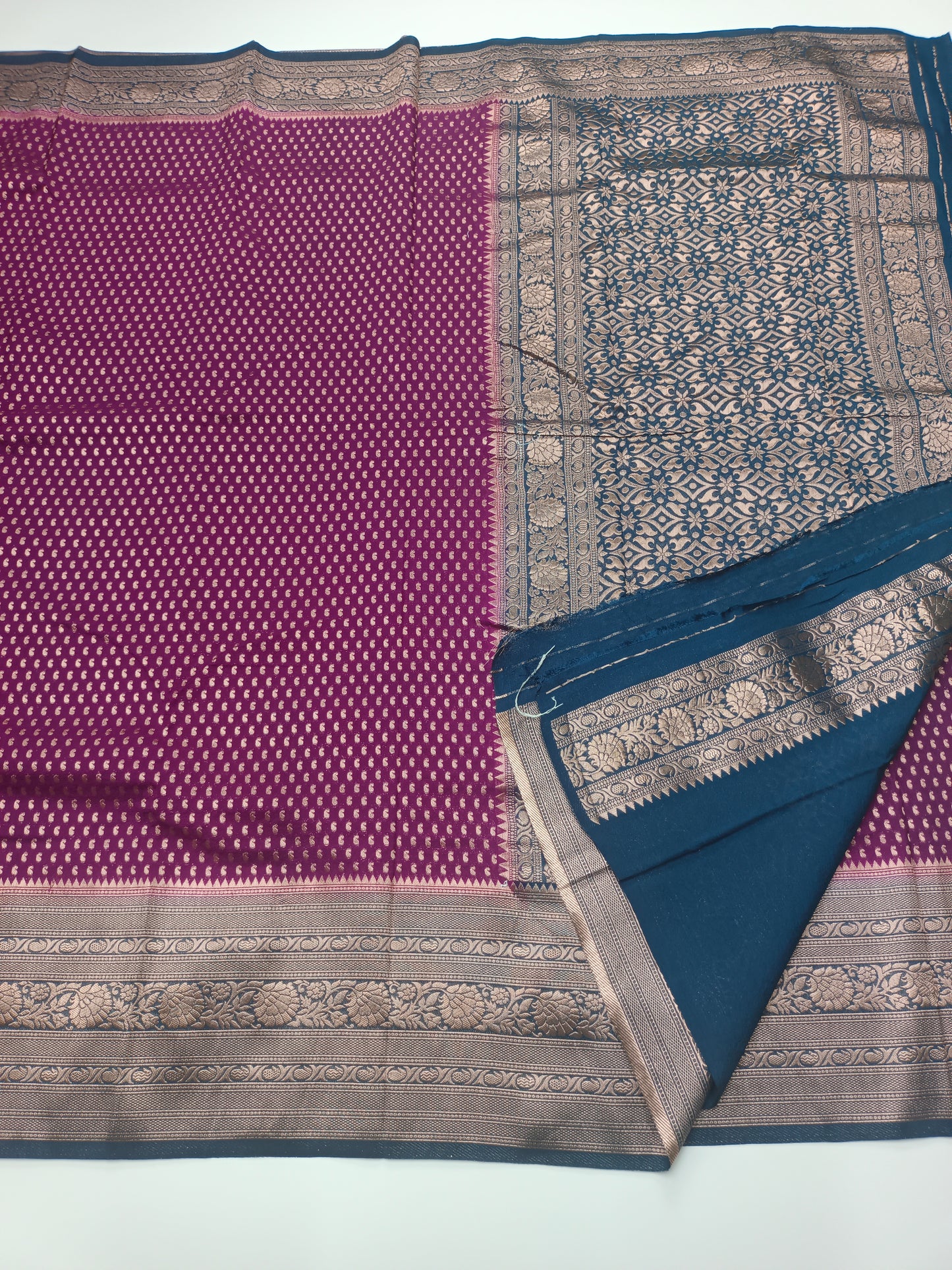 1000 BUTTA FANCY CREPE SAREE