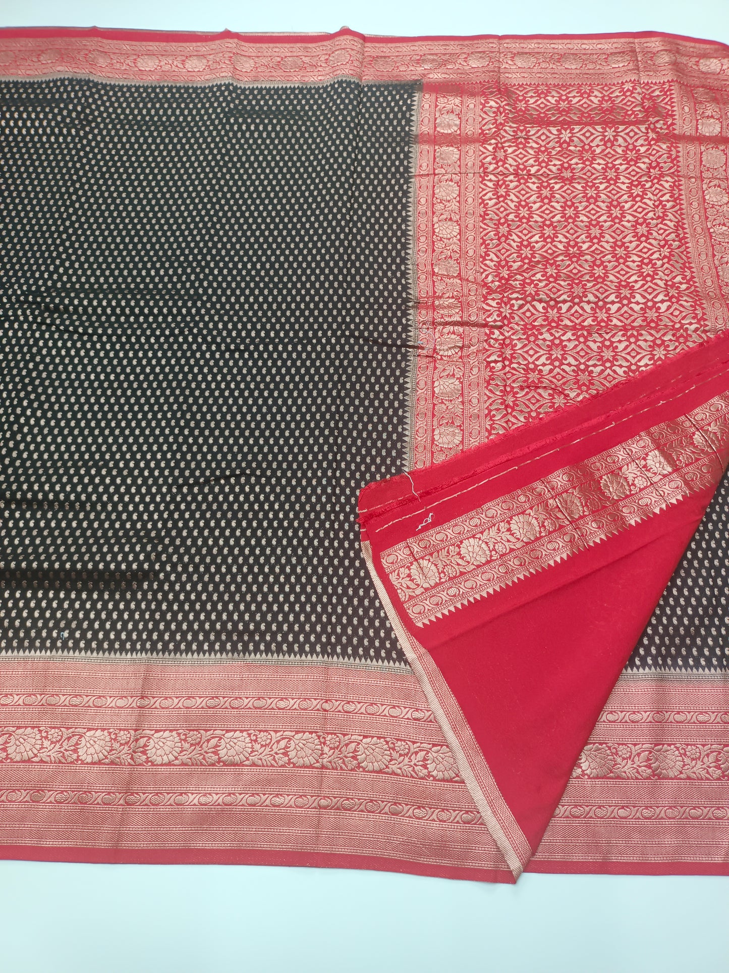 1000 BUTTA FANCY CREPE SAREE