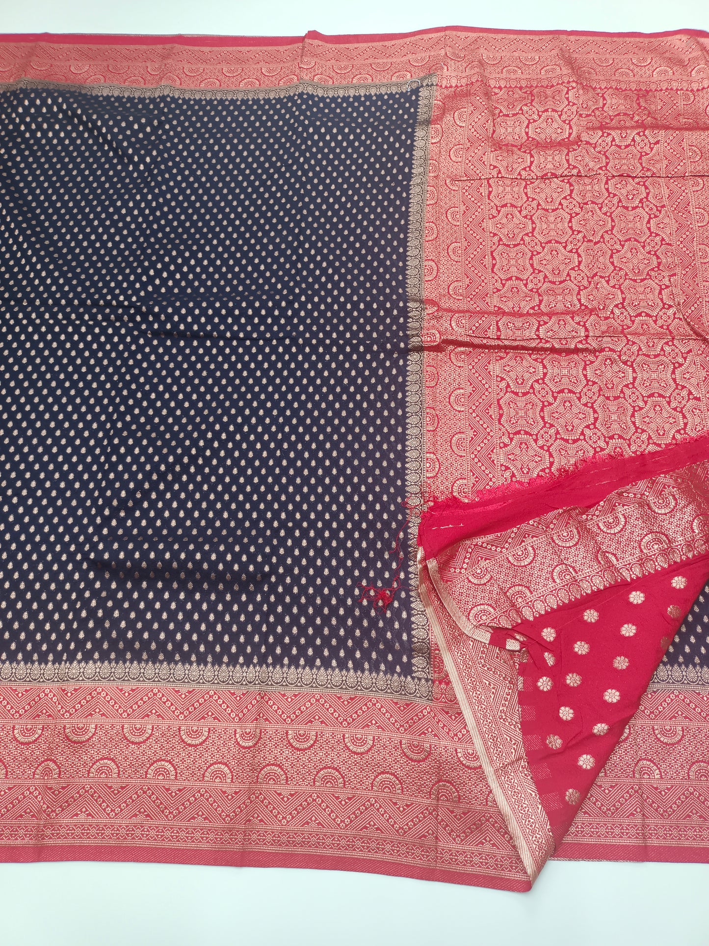 1000 BUTTA FANCY CREPE SAREE