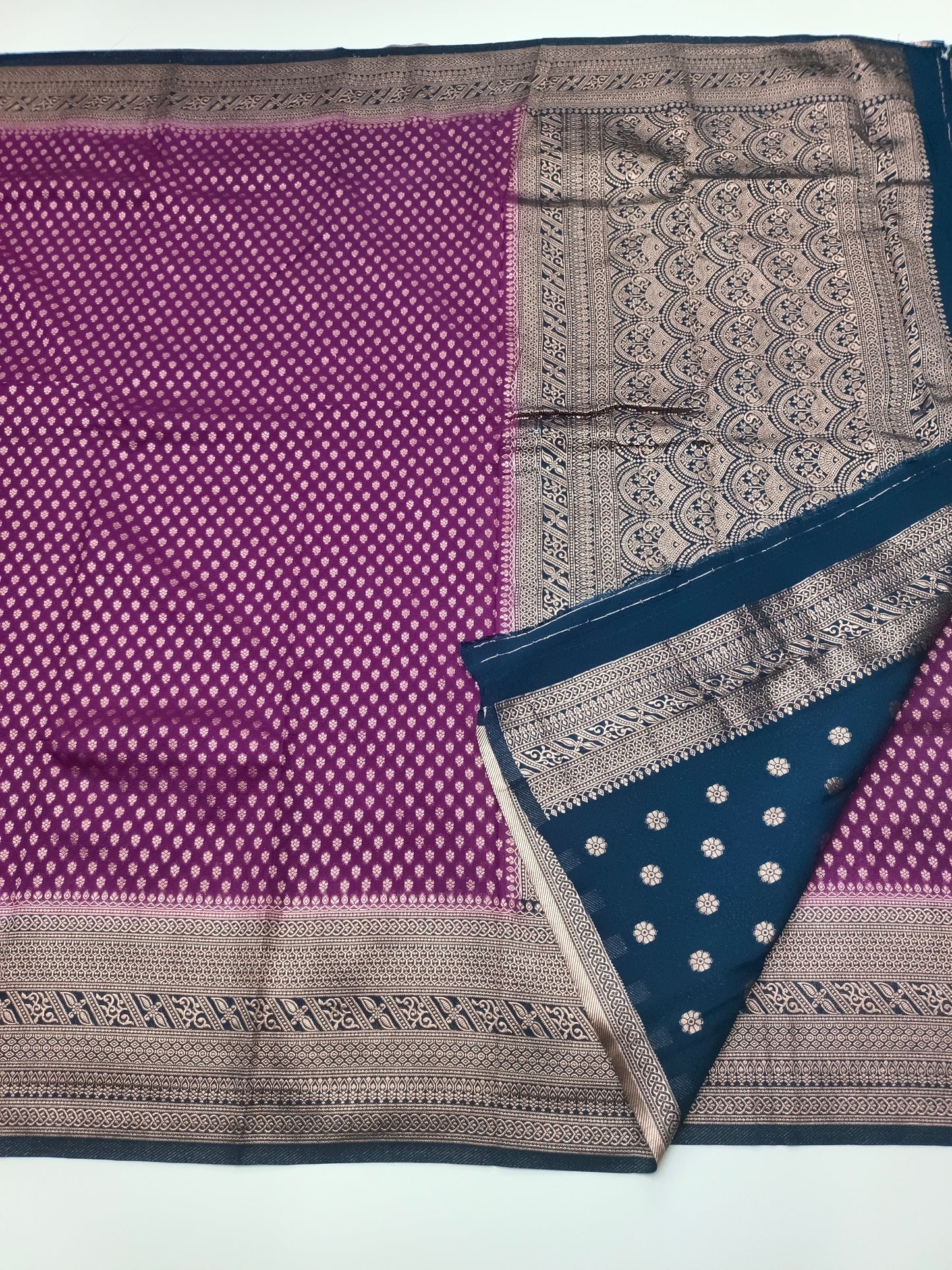 1000 BUTTA FANCY CREPE SAREE