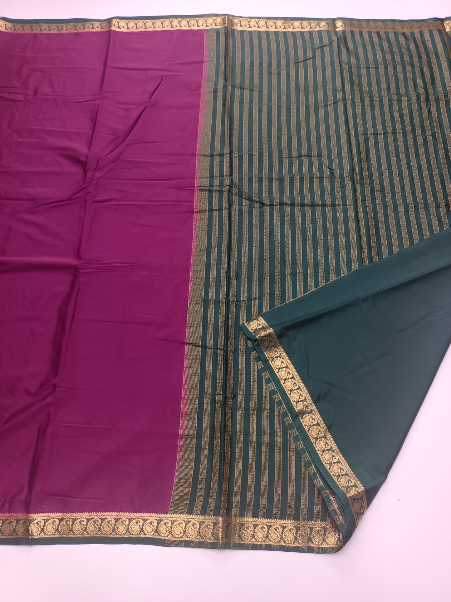 SEMI CREPE SILK SAREE