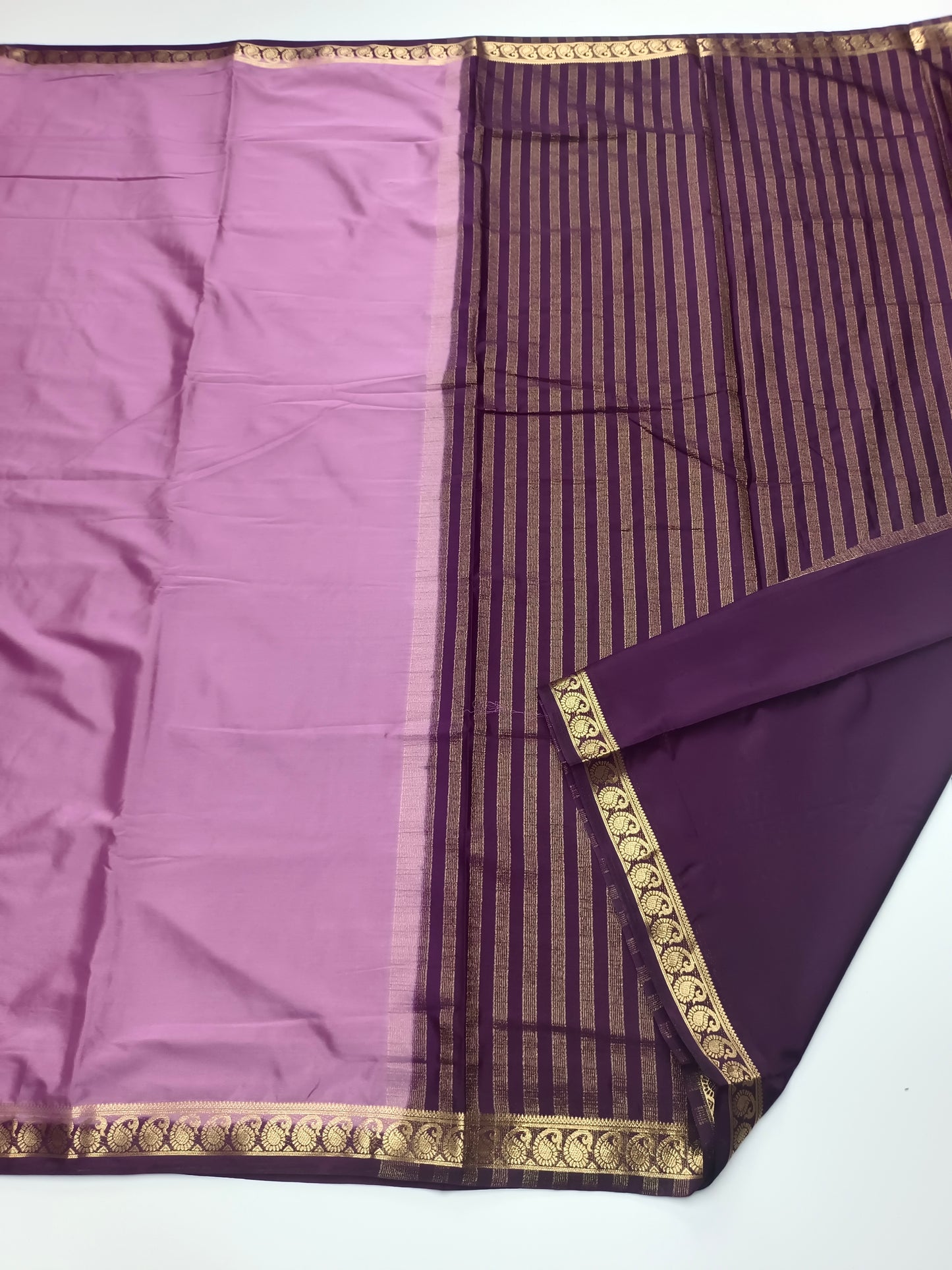 SEMI CREPE SILK SAREE