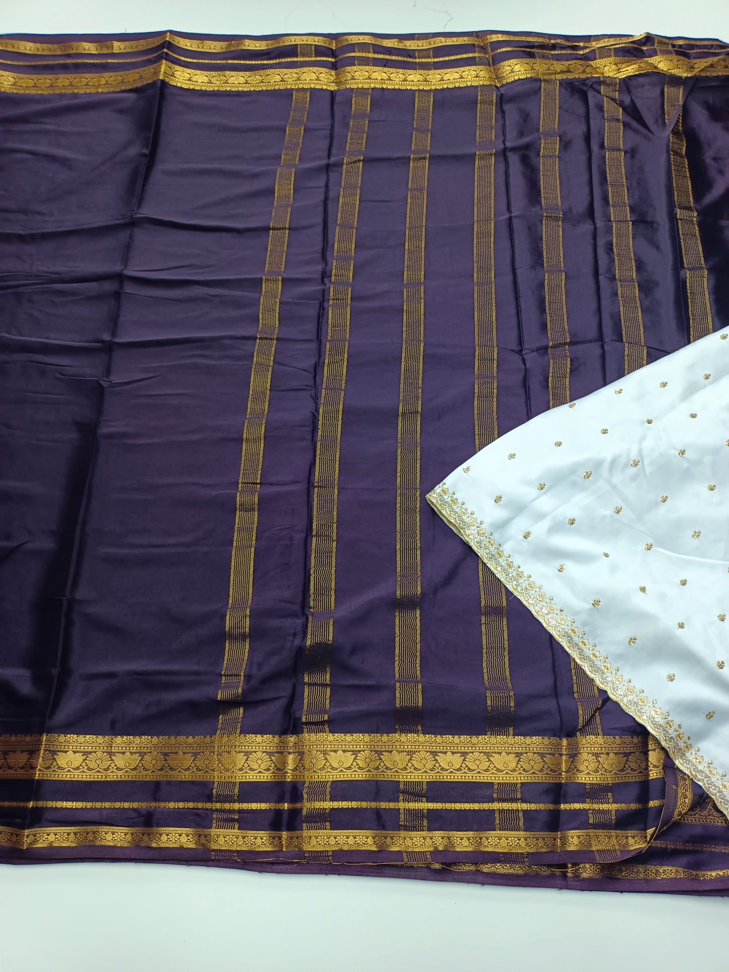 SEMI CREPE SILK SAREE