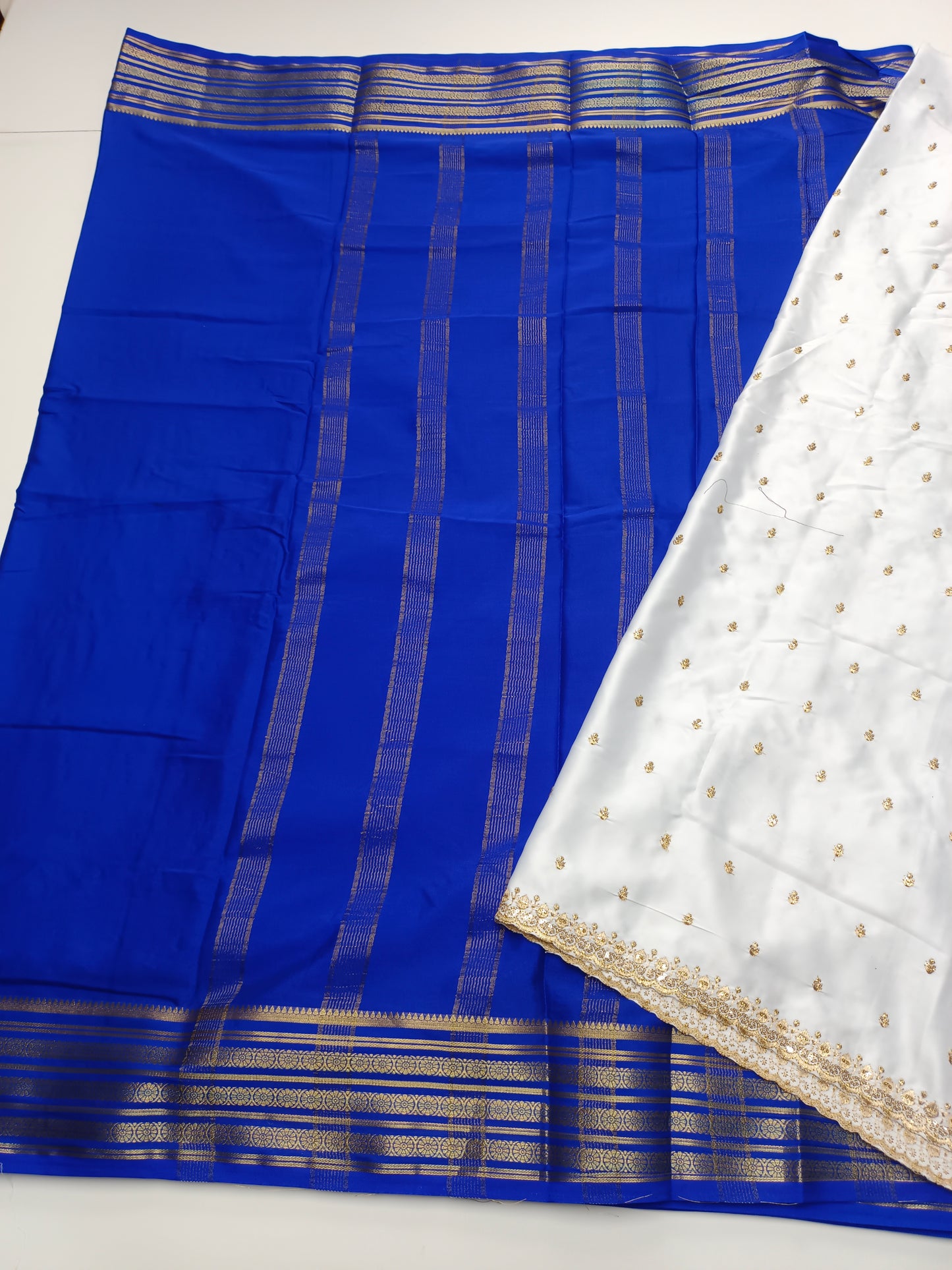 SEMI CREPE SILK SAREE