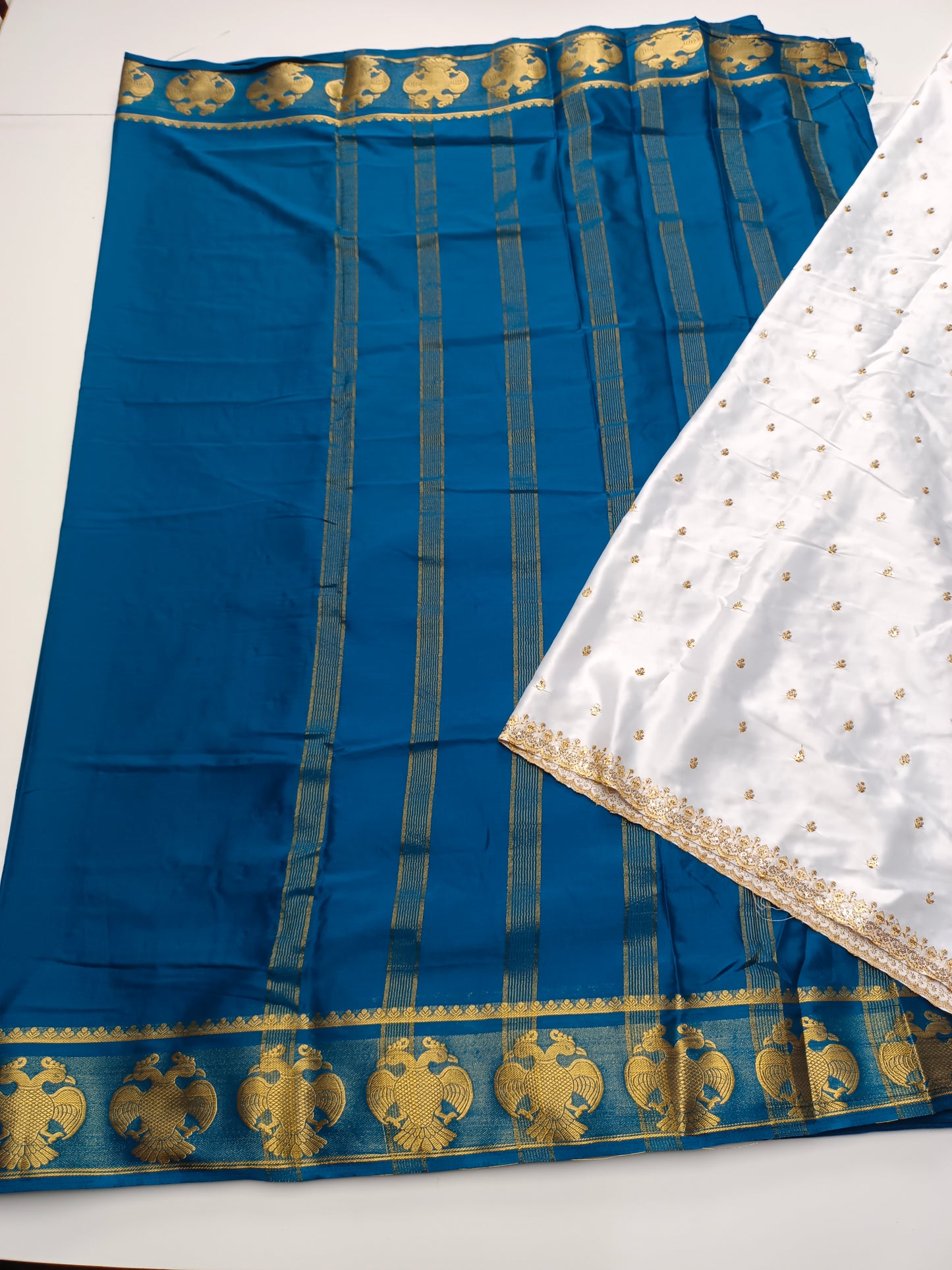SEMI CREPE SILK SAREE