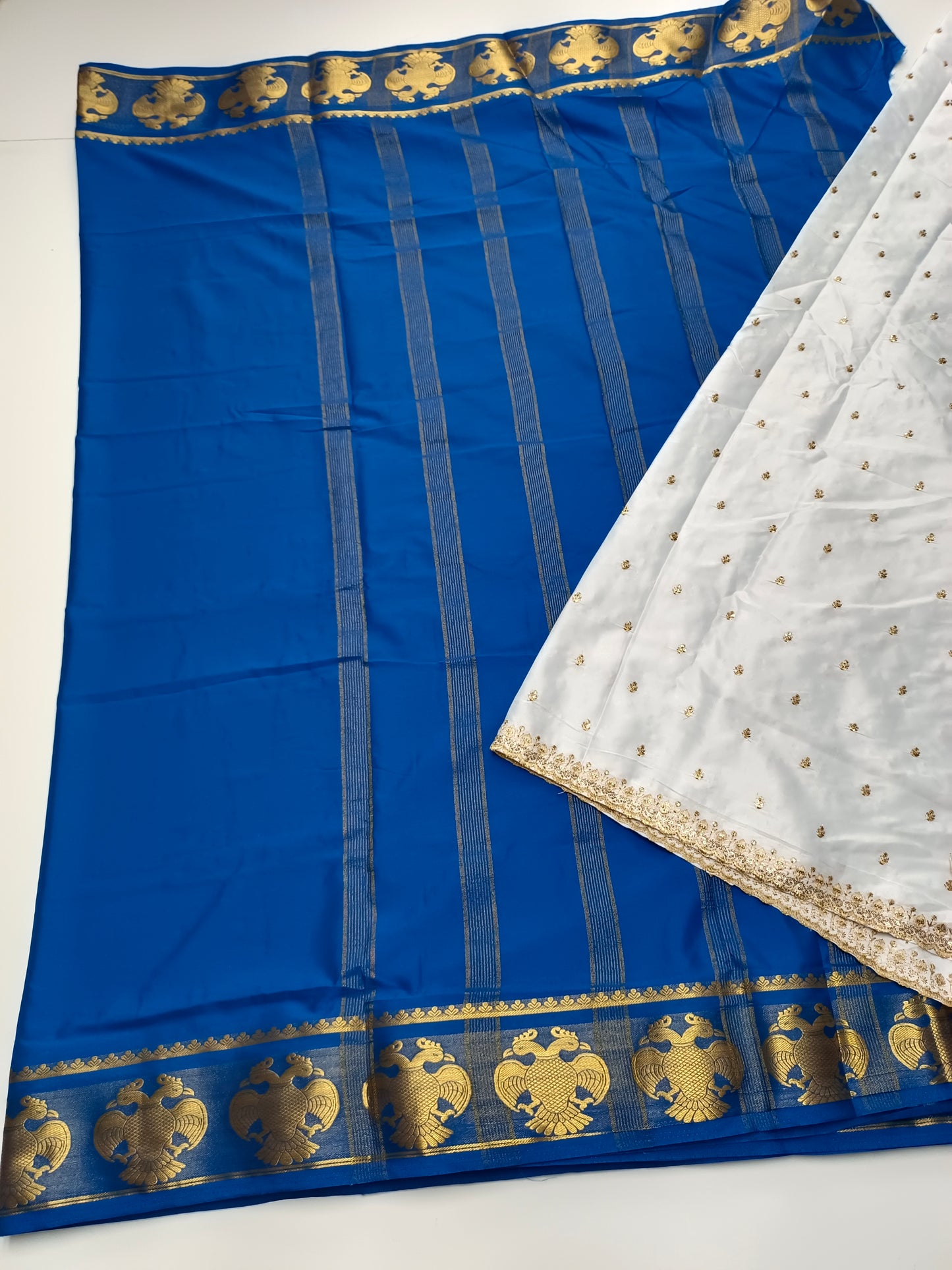 SEMI CREPE SILK SAREE