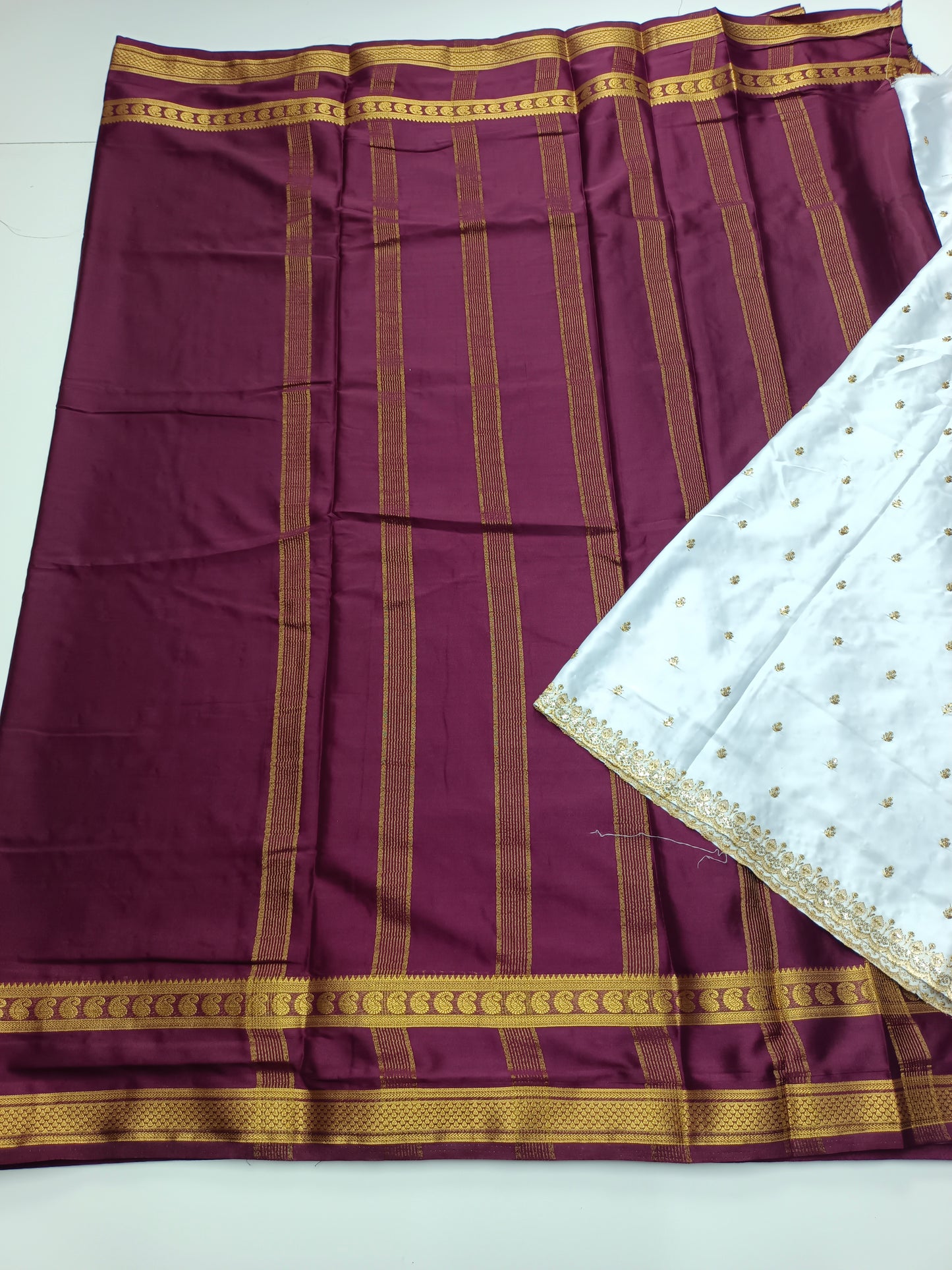 SEMI CREPE SILK SAREE