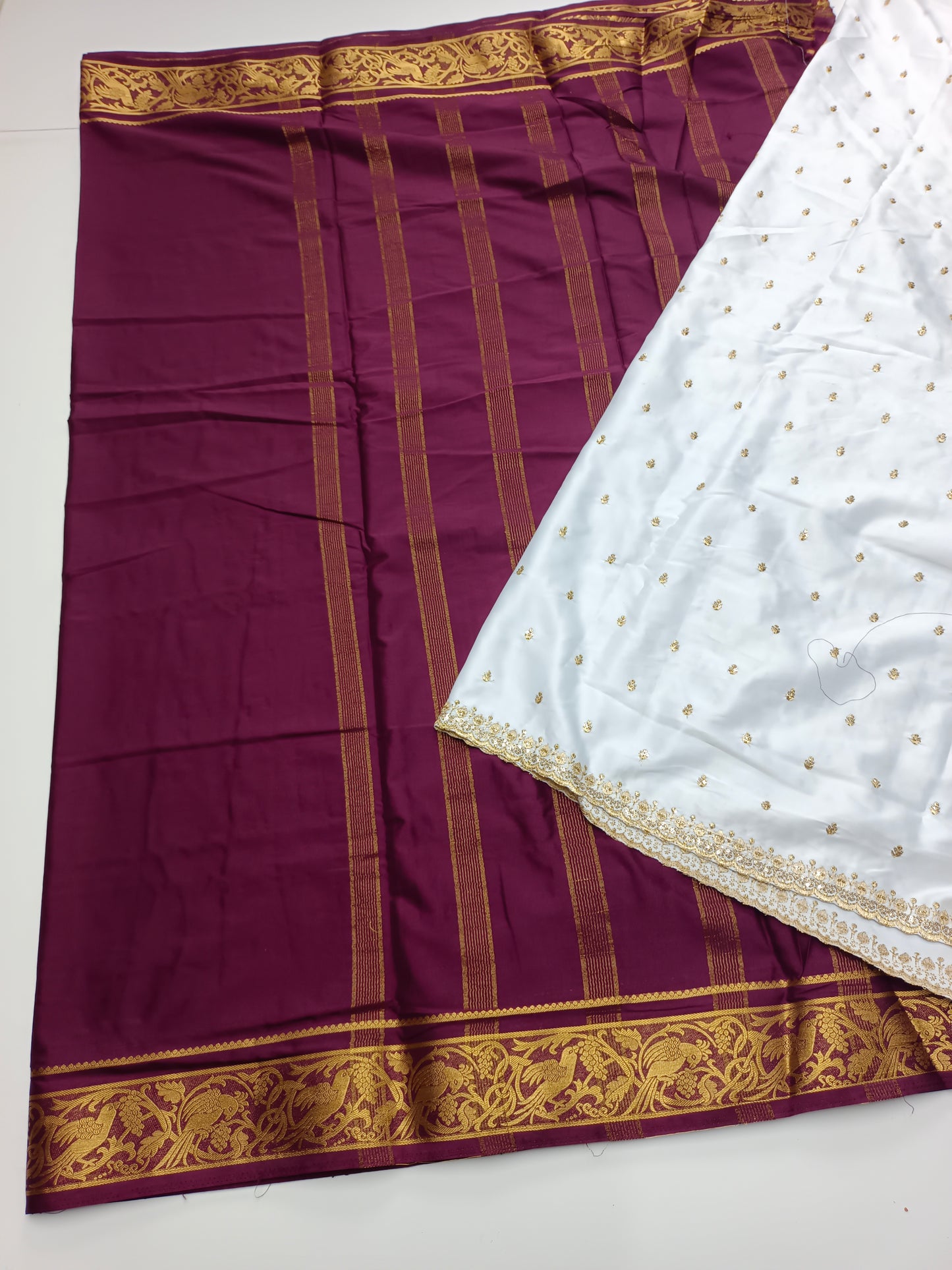 SEMI CREPE SILK SAREE