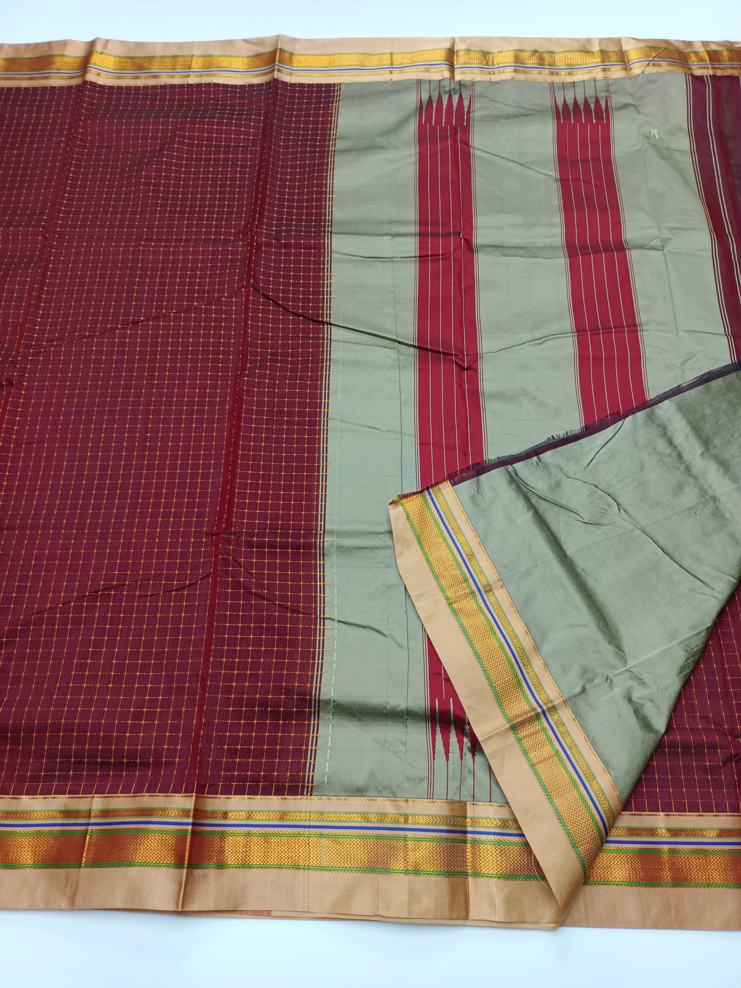 FANCY ILKAL SAREE