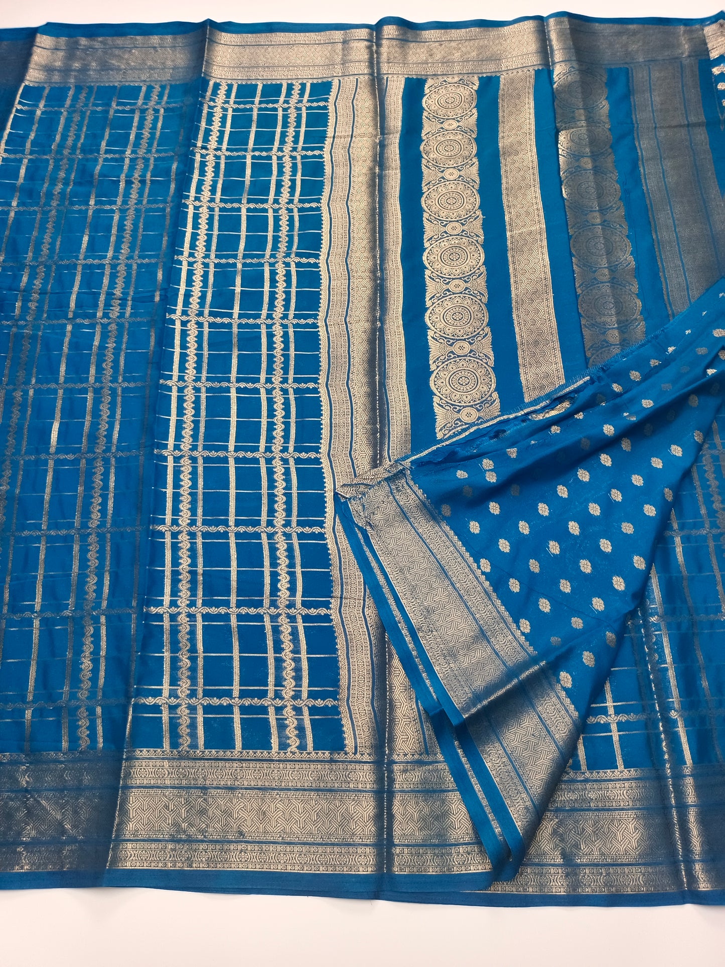 SEMI CREPE SILK SAREE