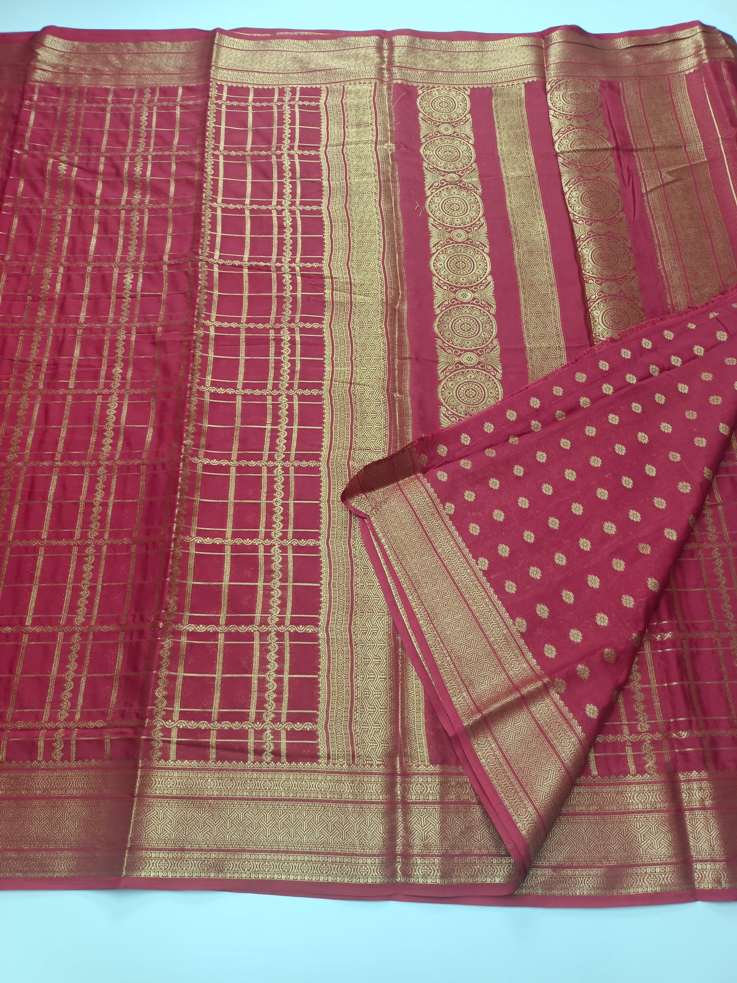 SEMI CREPE SILK SAREE