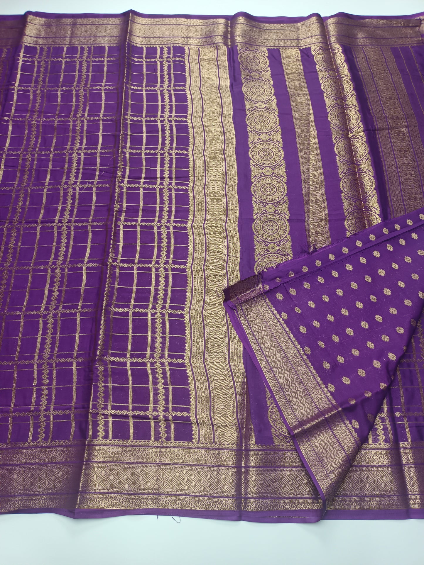 SEMI CREPE SILK SAREE