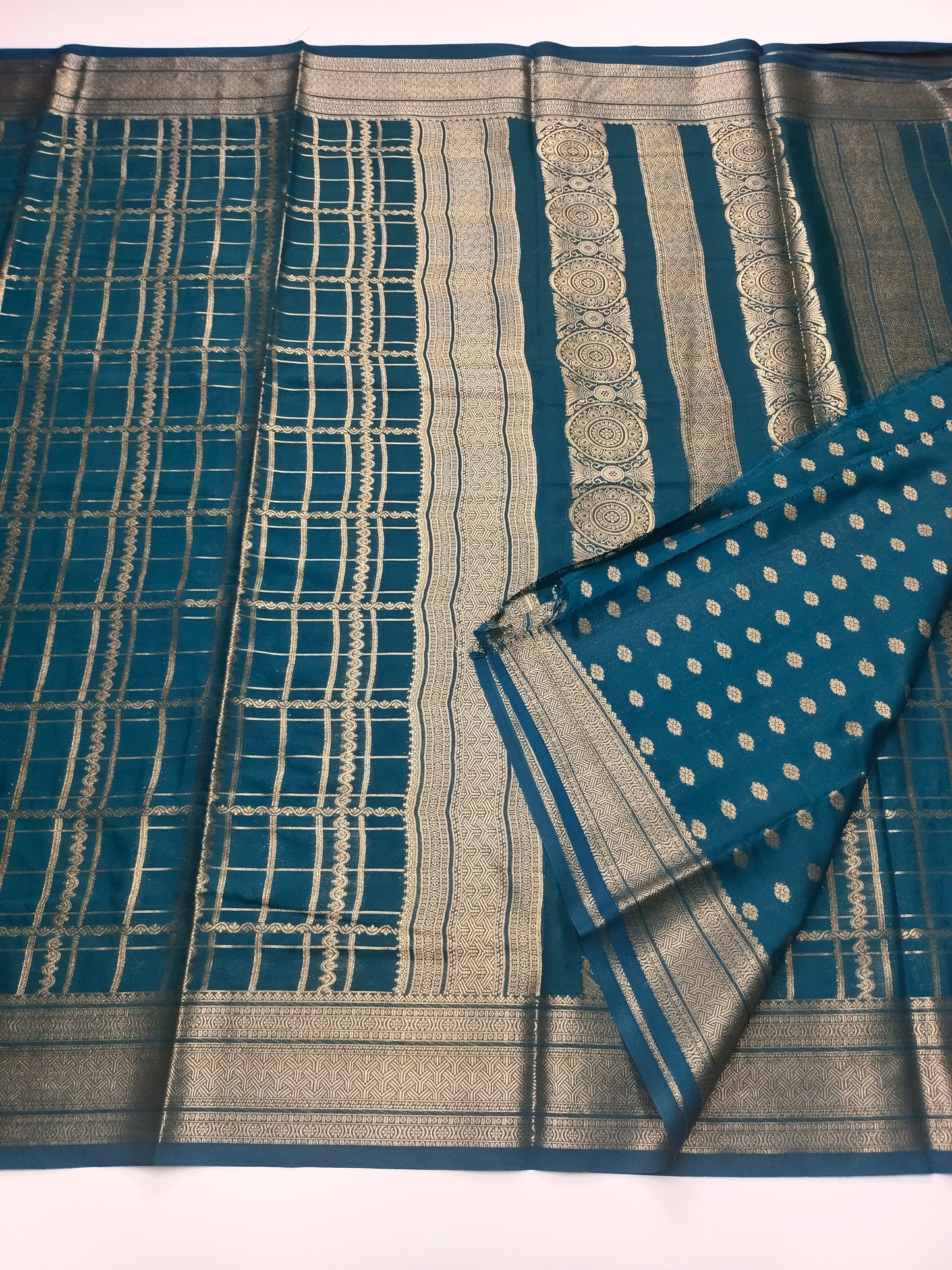 SEMI CREPE SILK SAREE